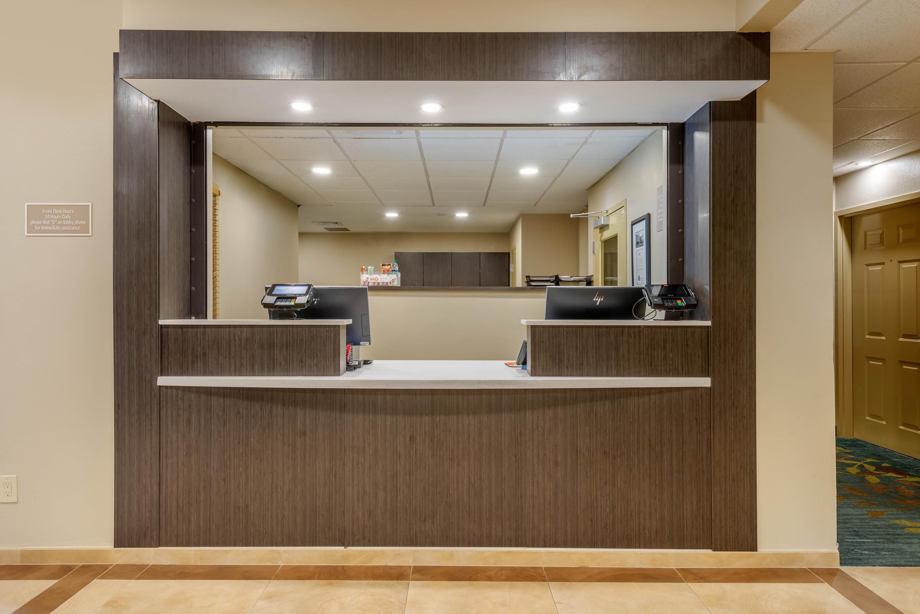 Front desk