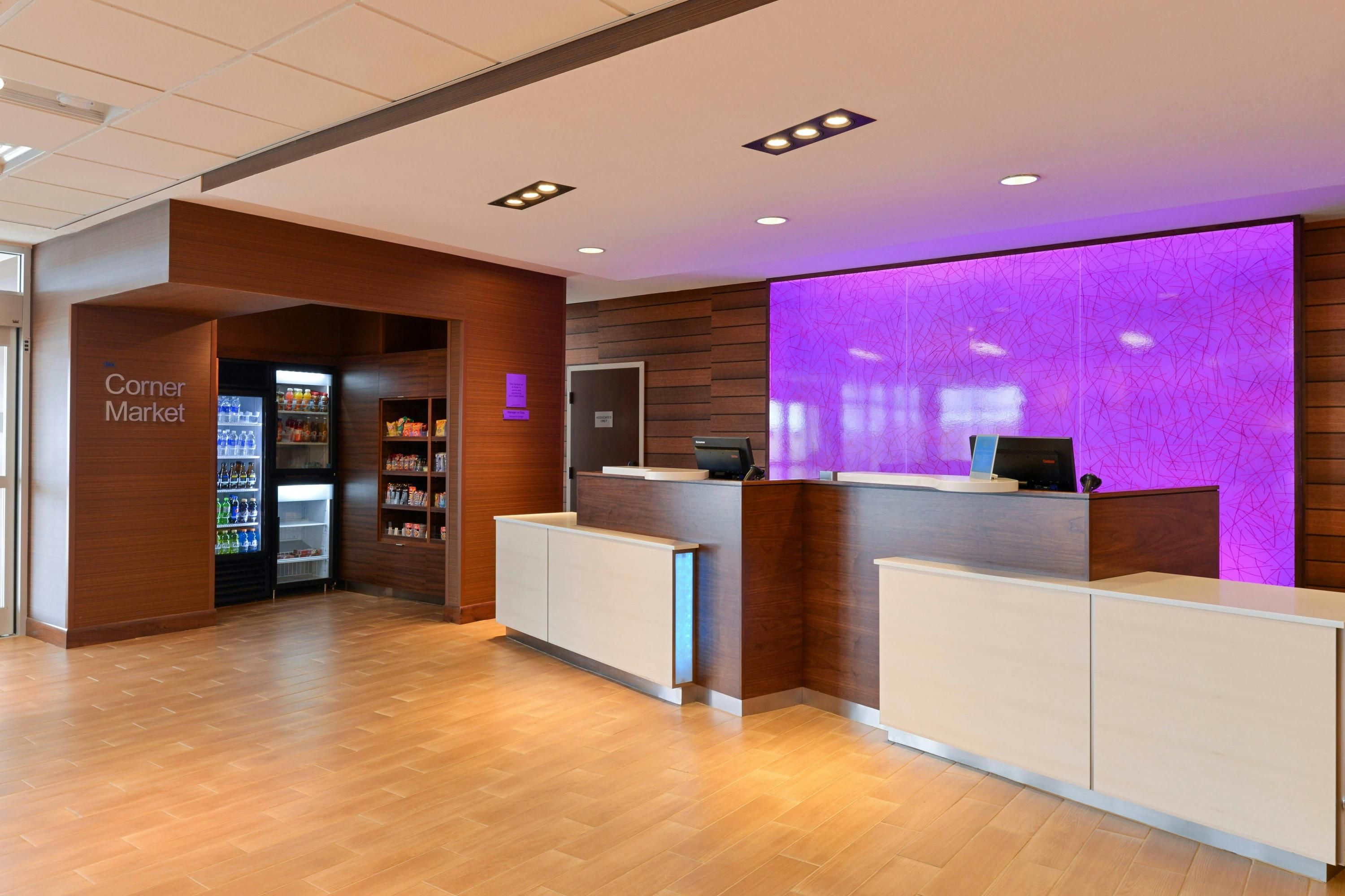 Front desk