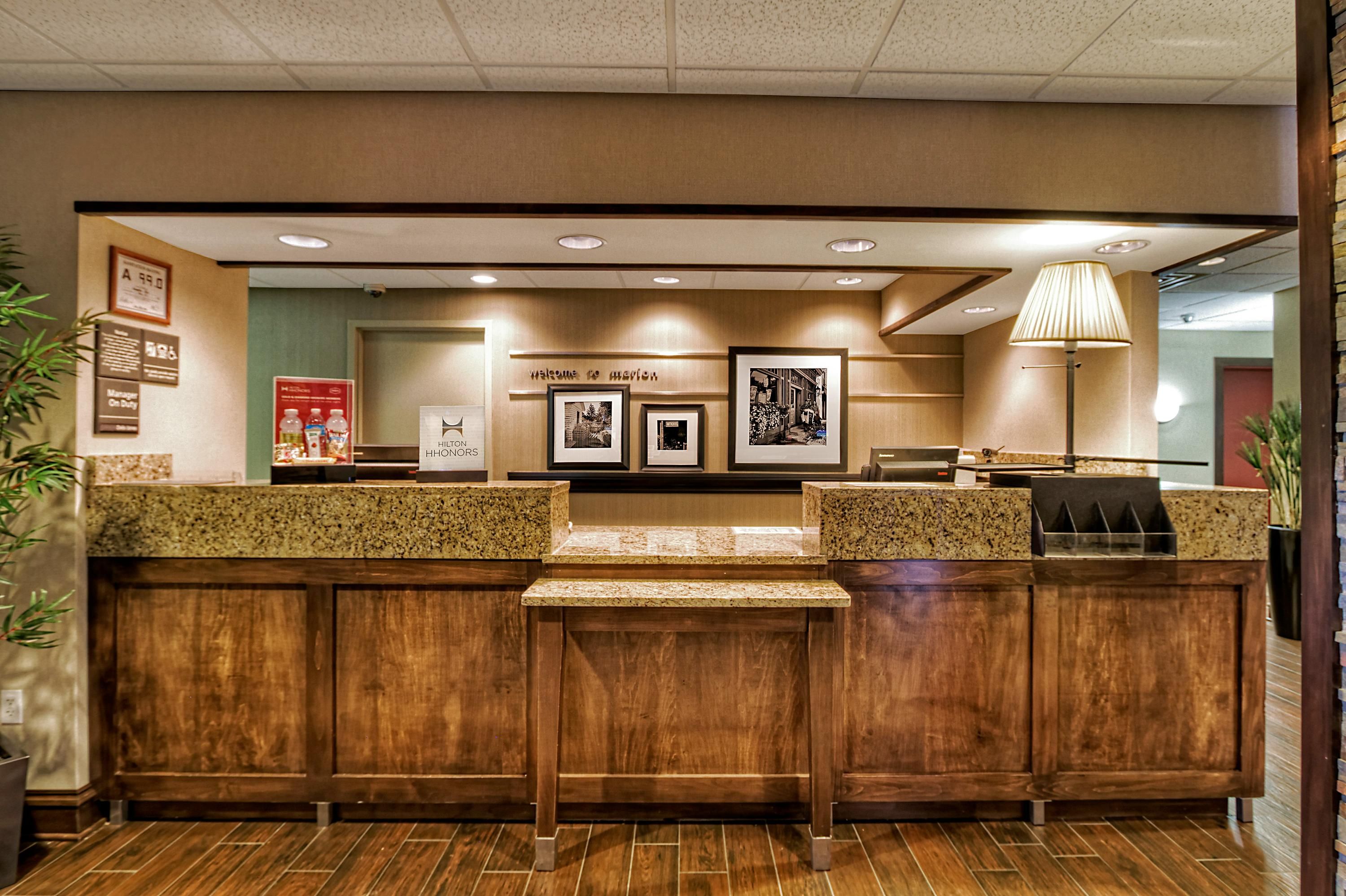 Front desk