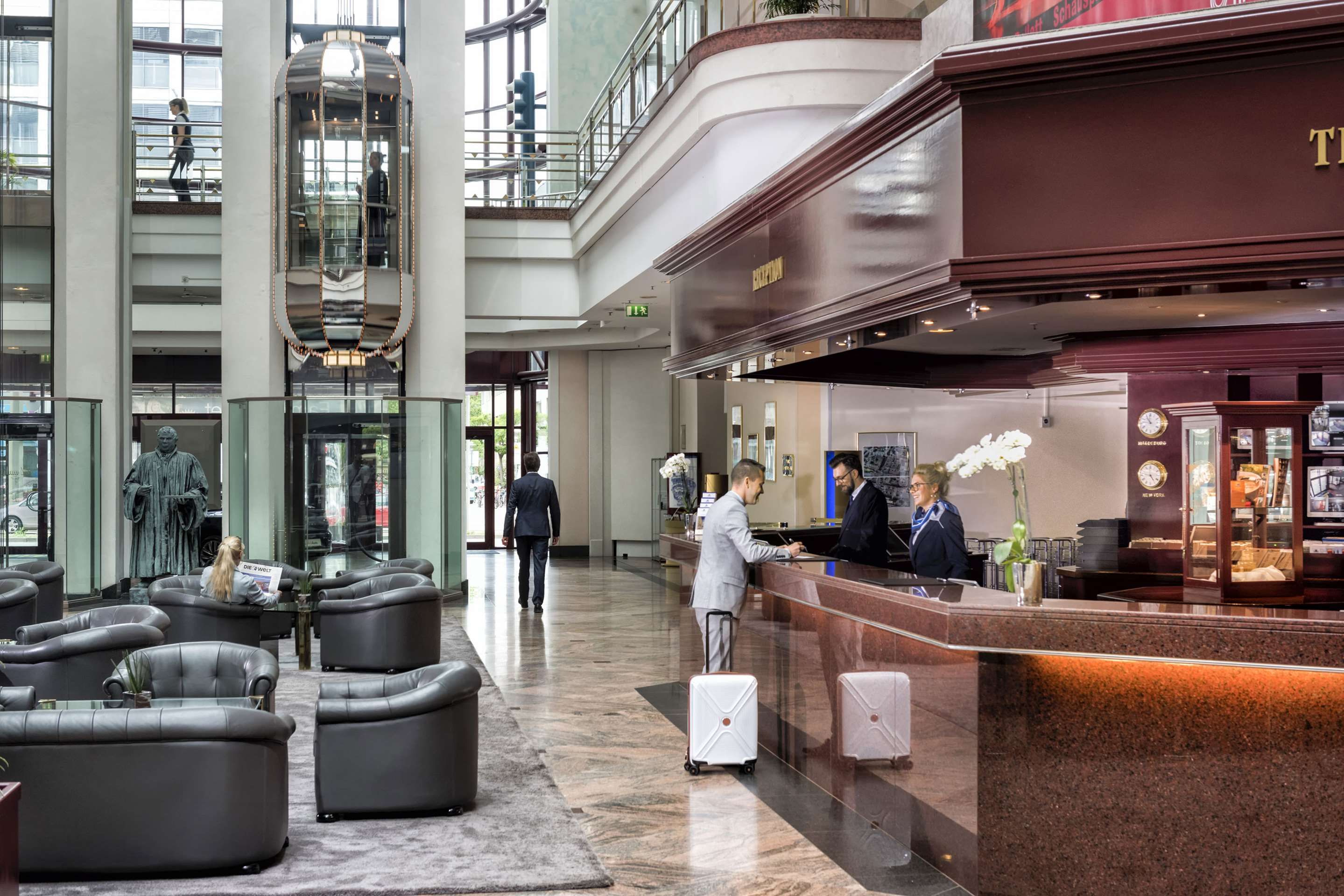 Front desk