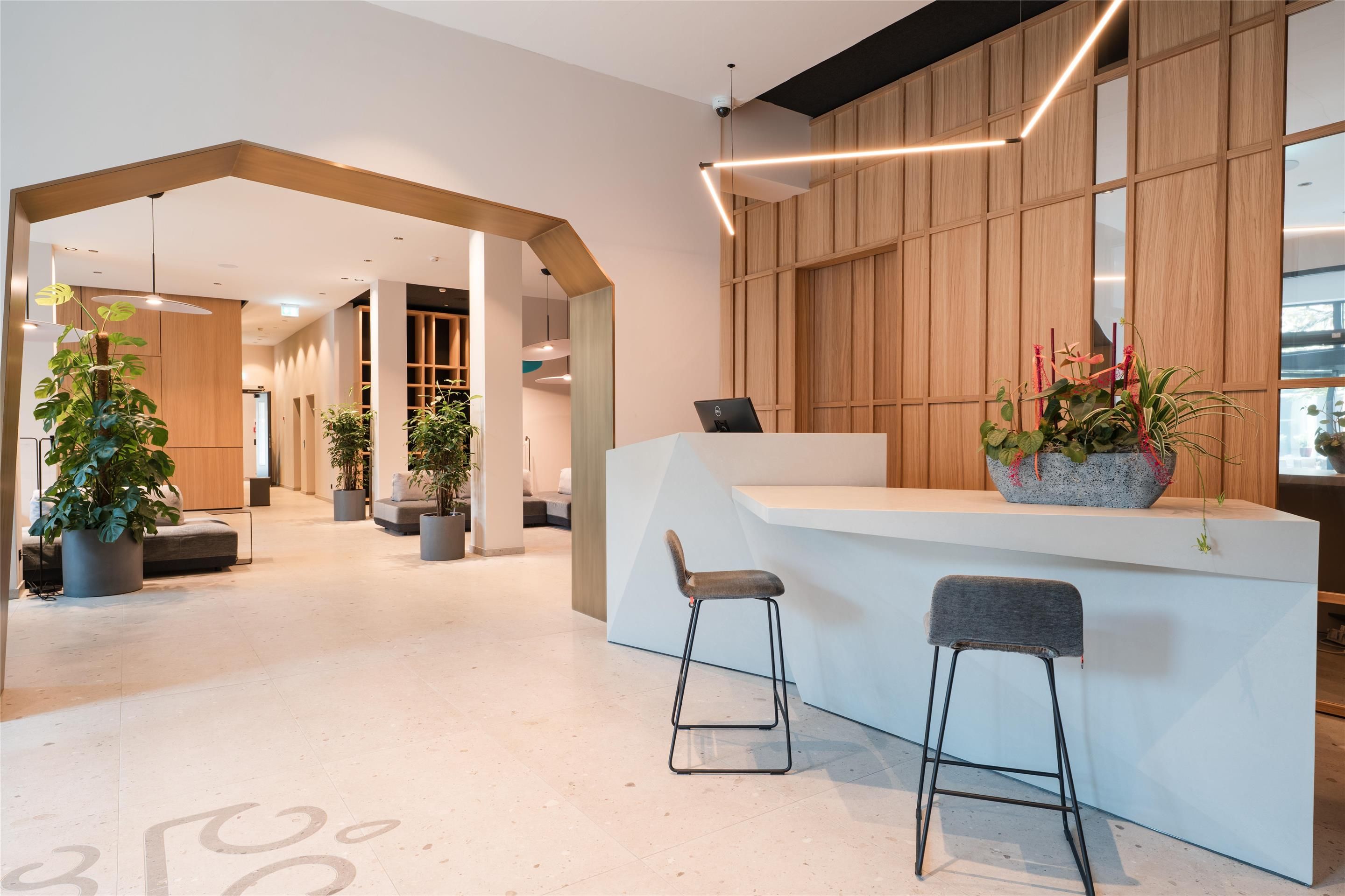 Front desk