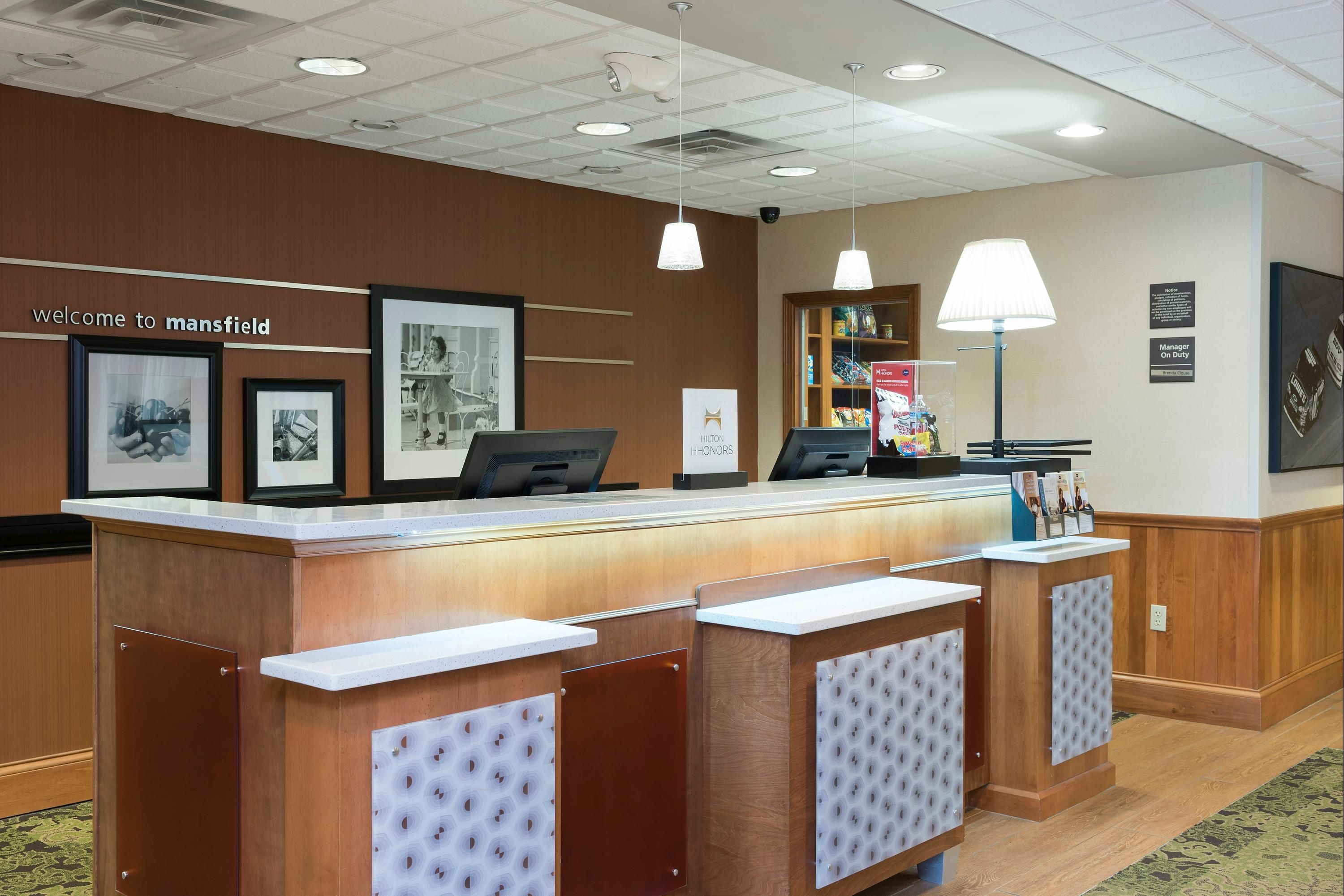 Front desk