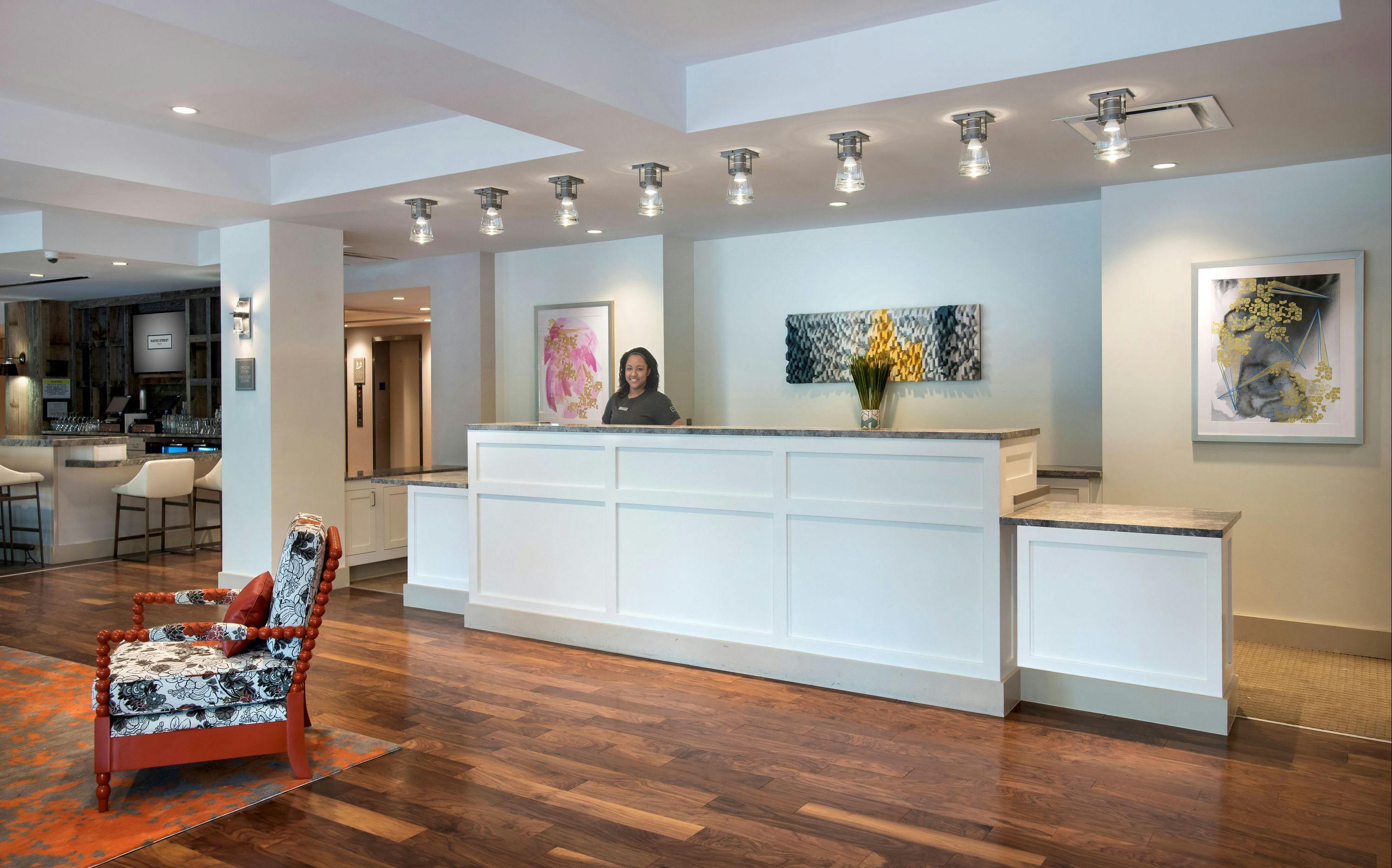 Front desk