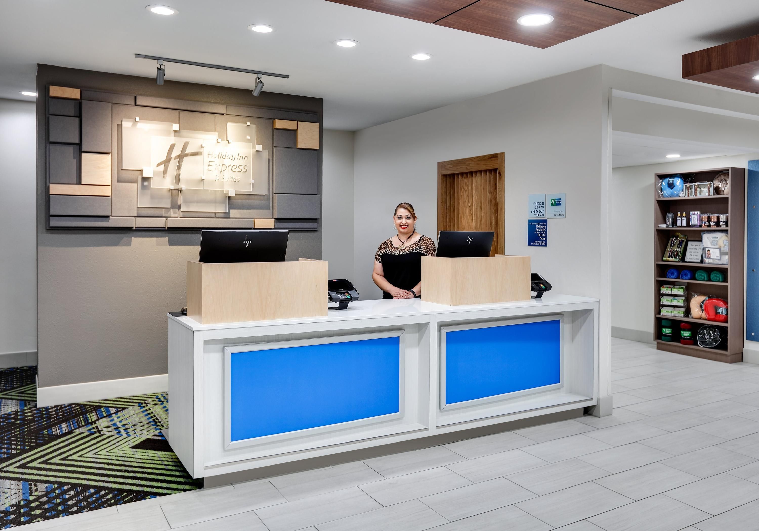 Front desk