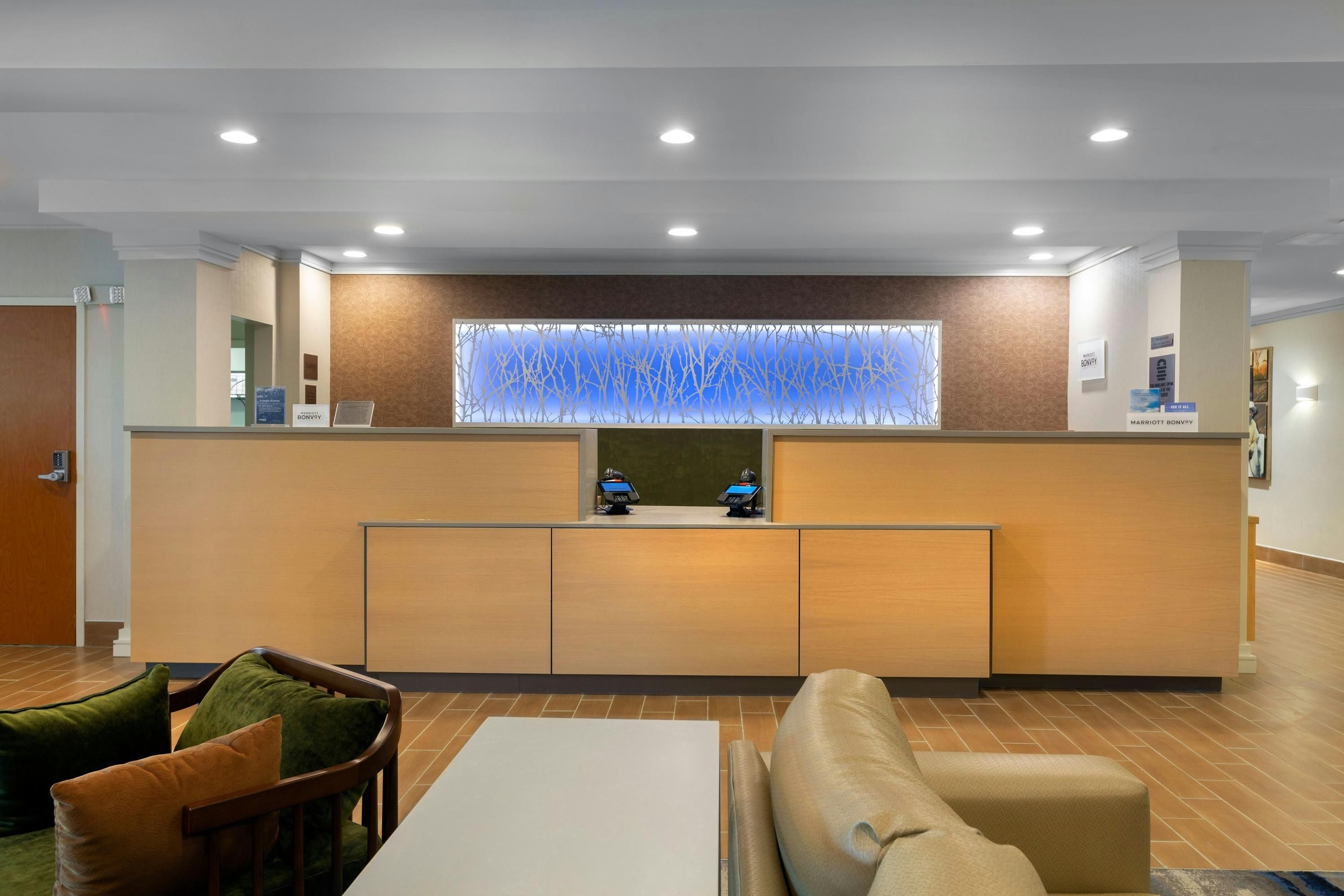 Front desk