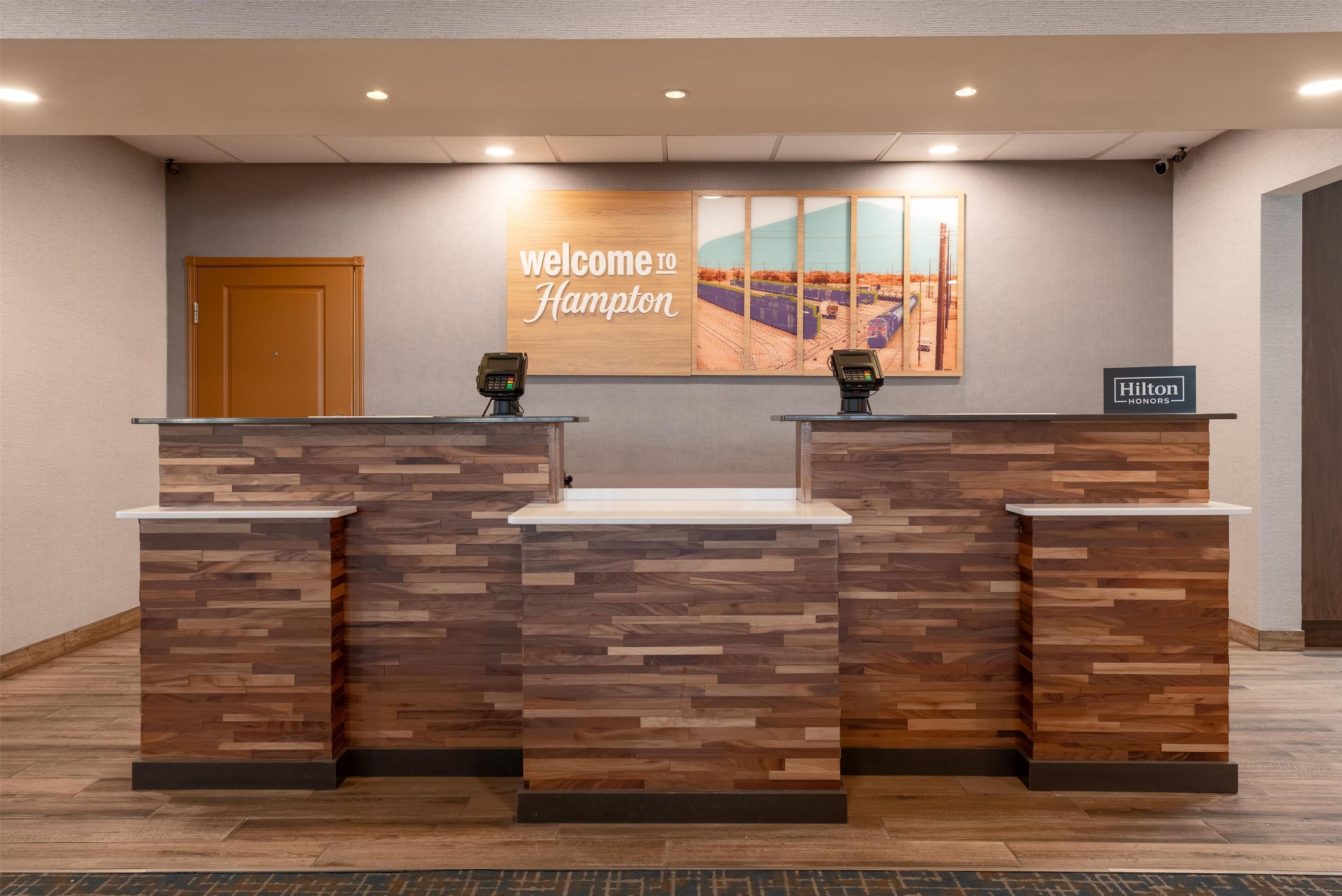 Front desk