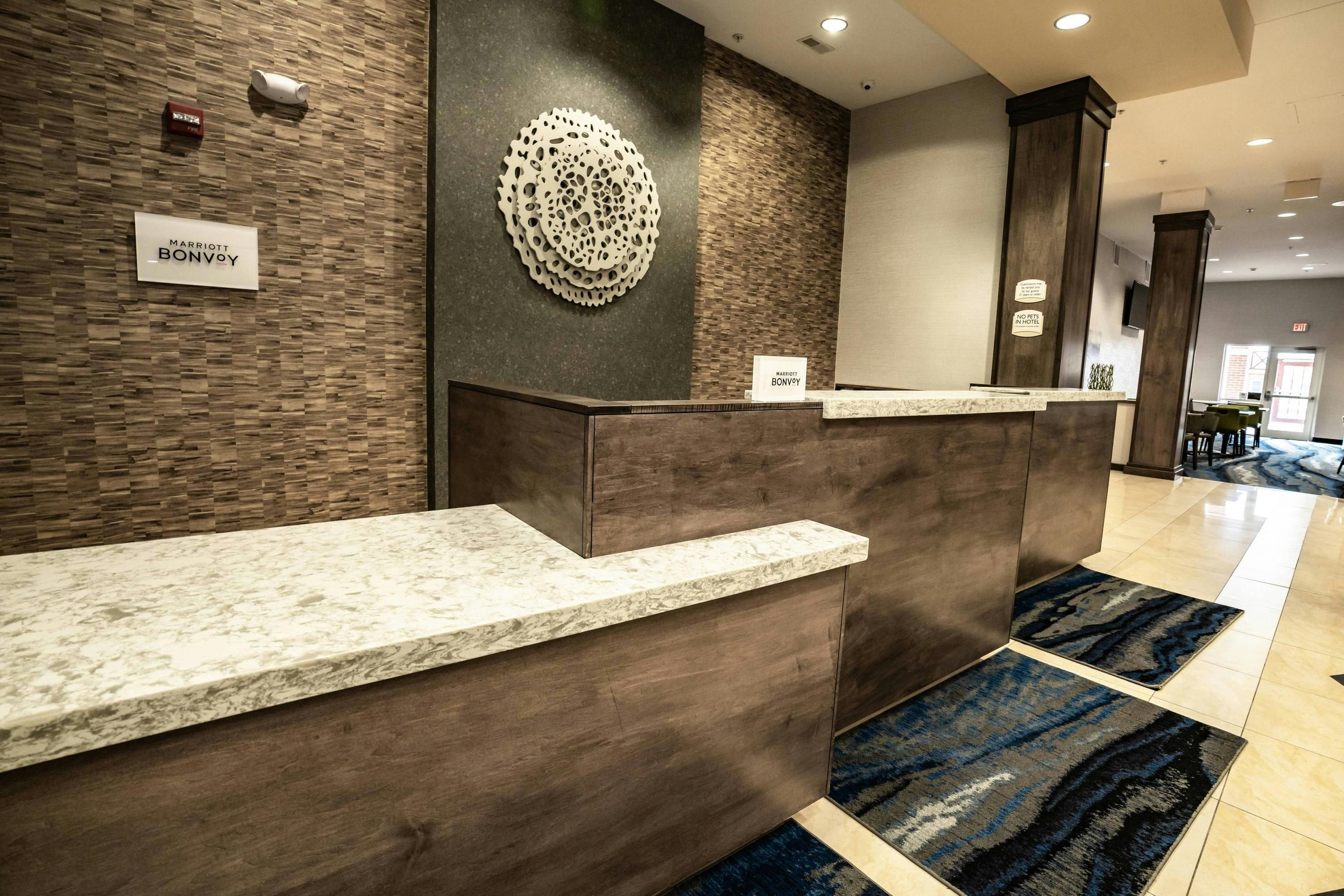 Front desk