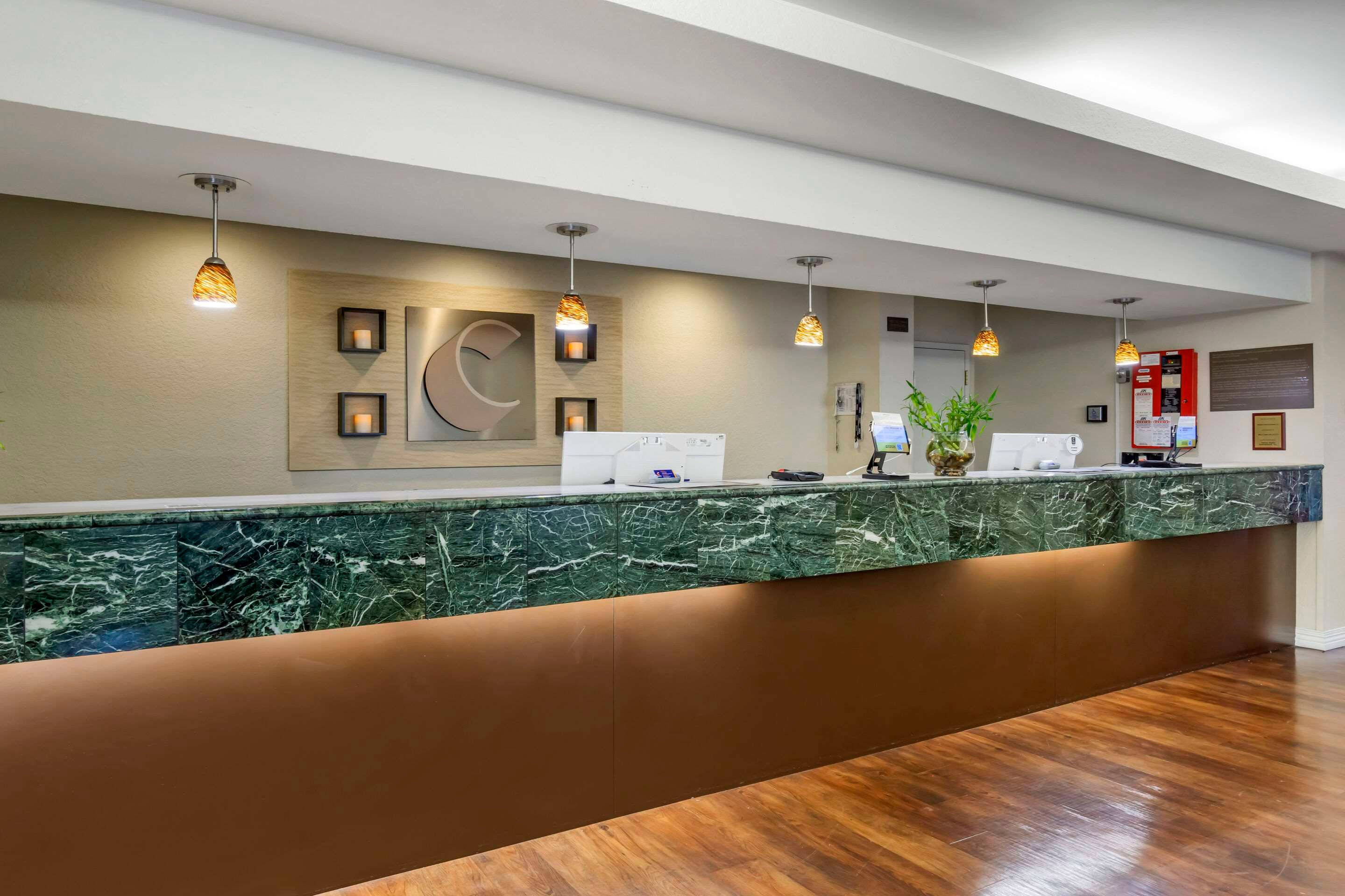 Front desk