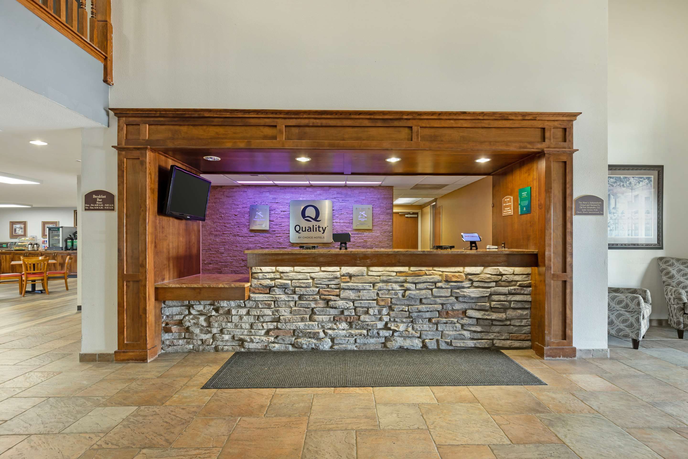 Front desk
