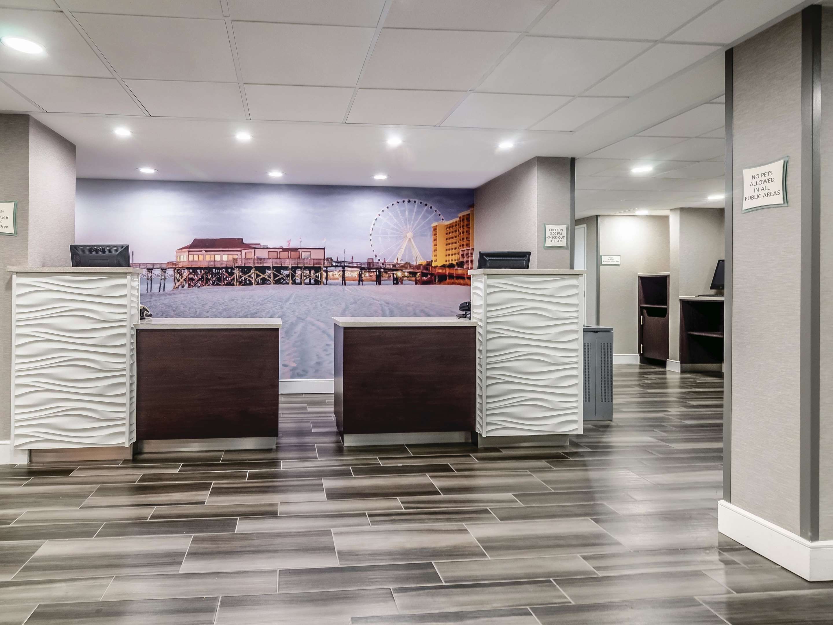 Front desk