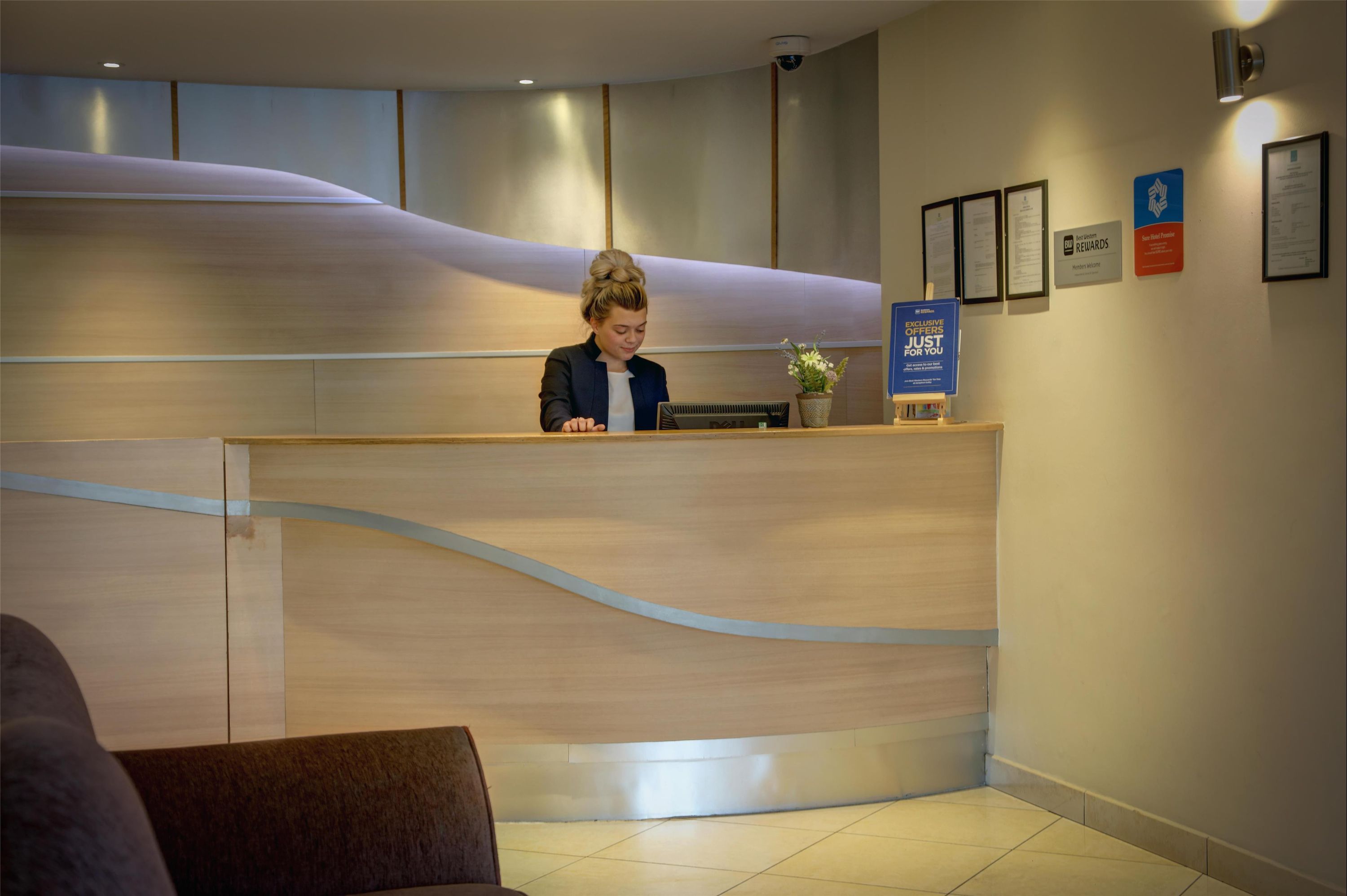 Front desk