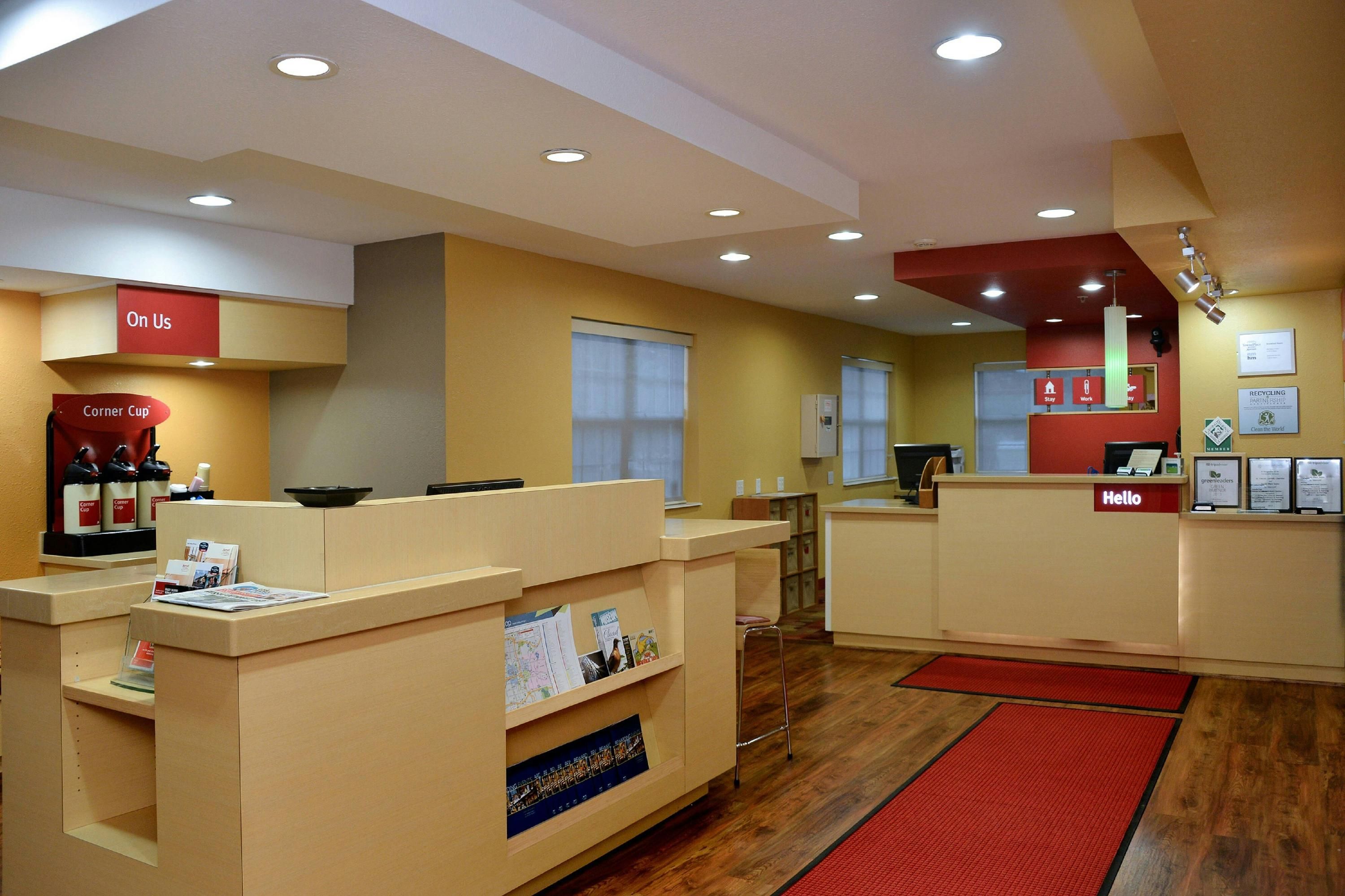 Front desk