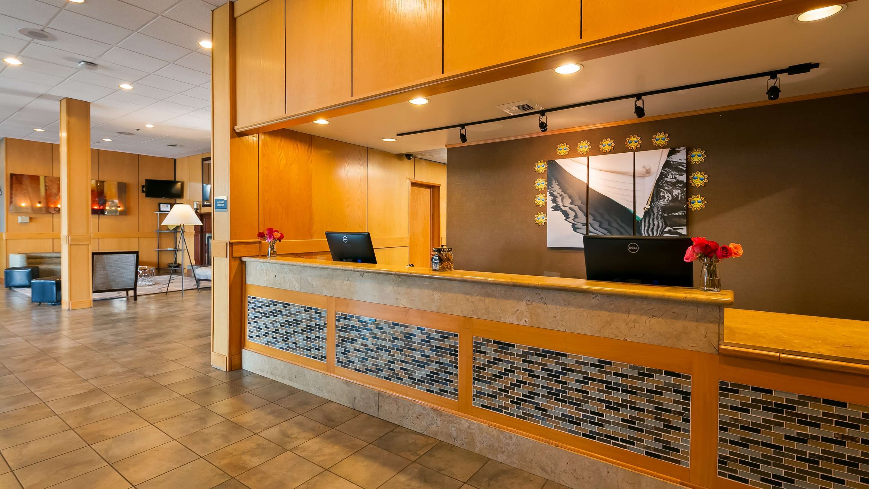 Front desk