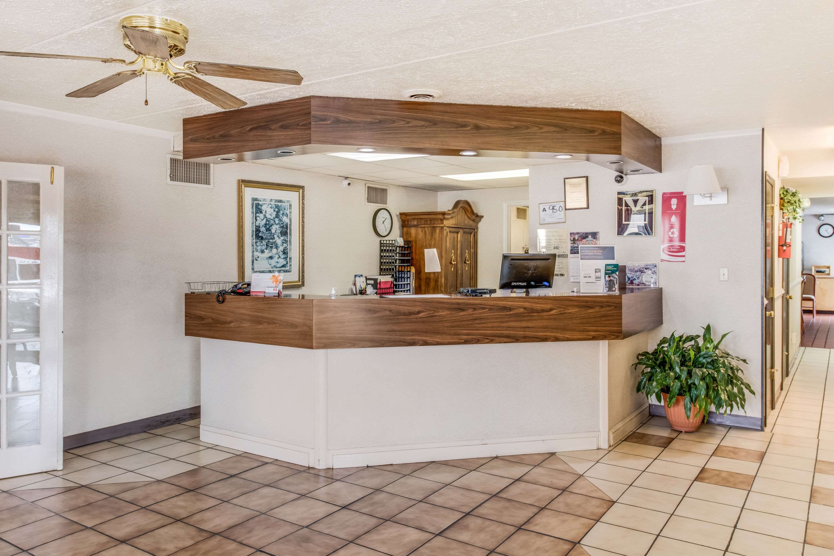 Front desk