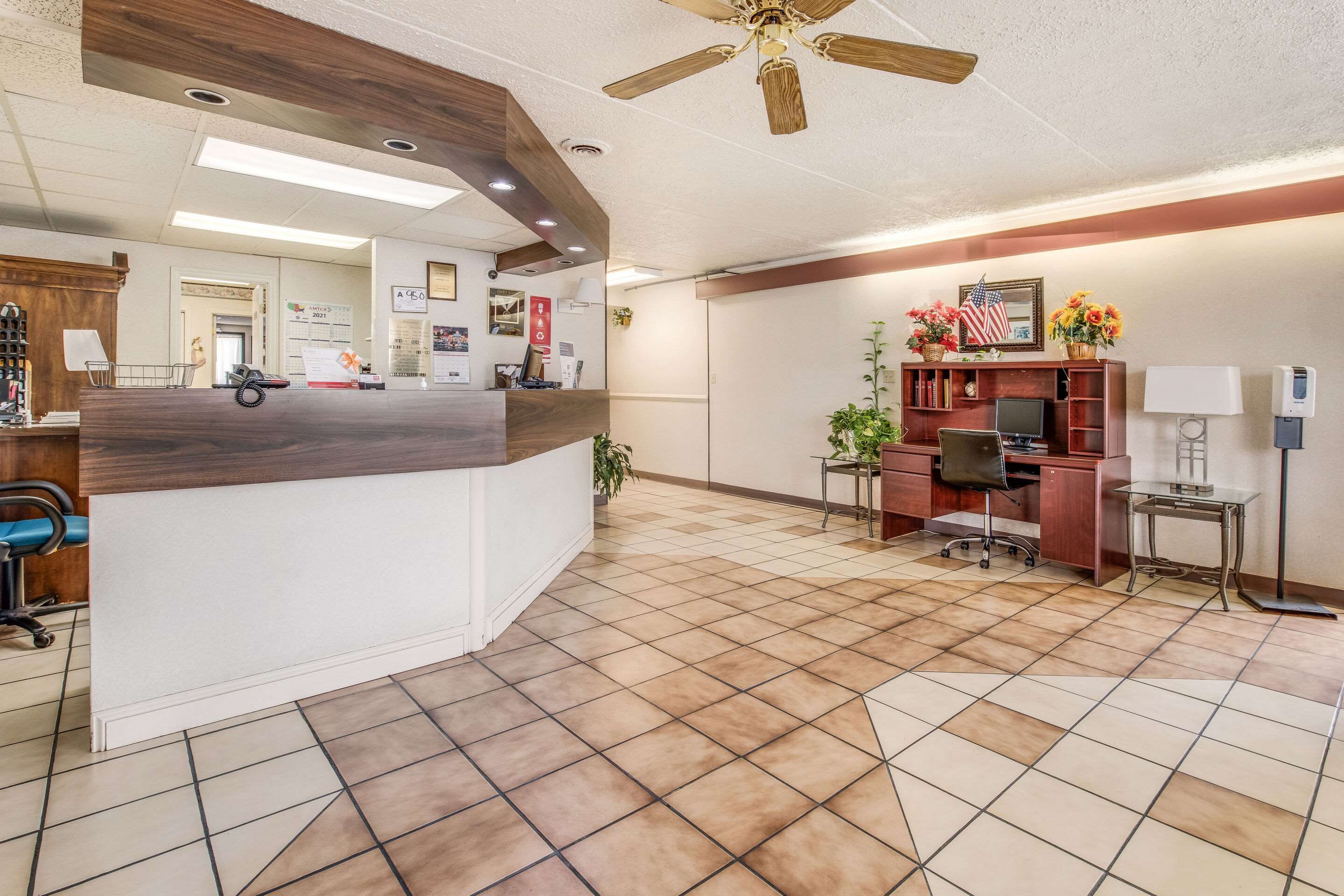 Front desk