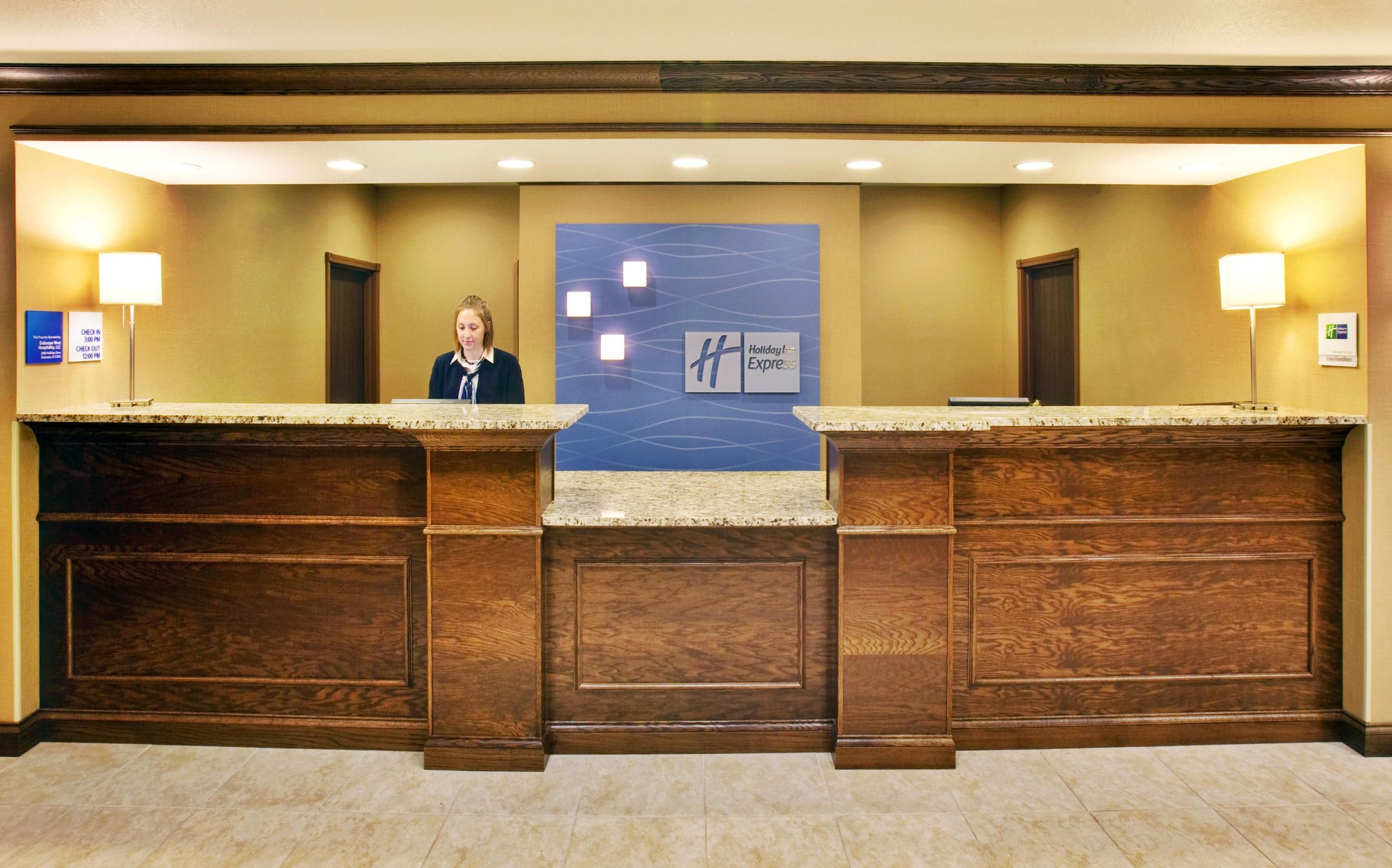 Front desk