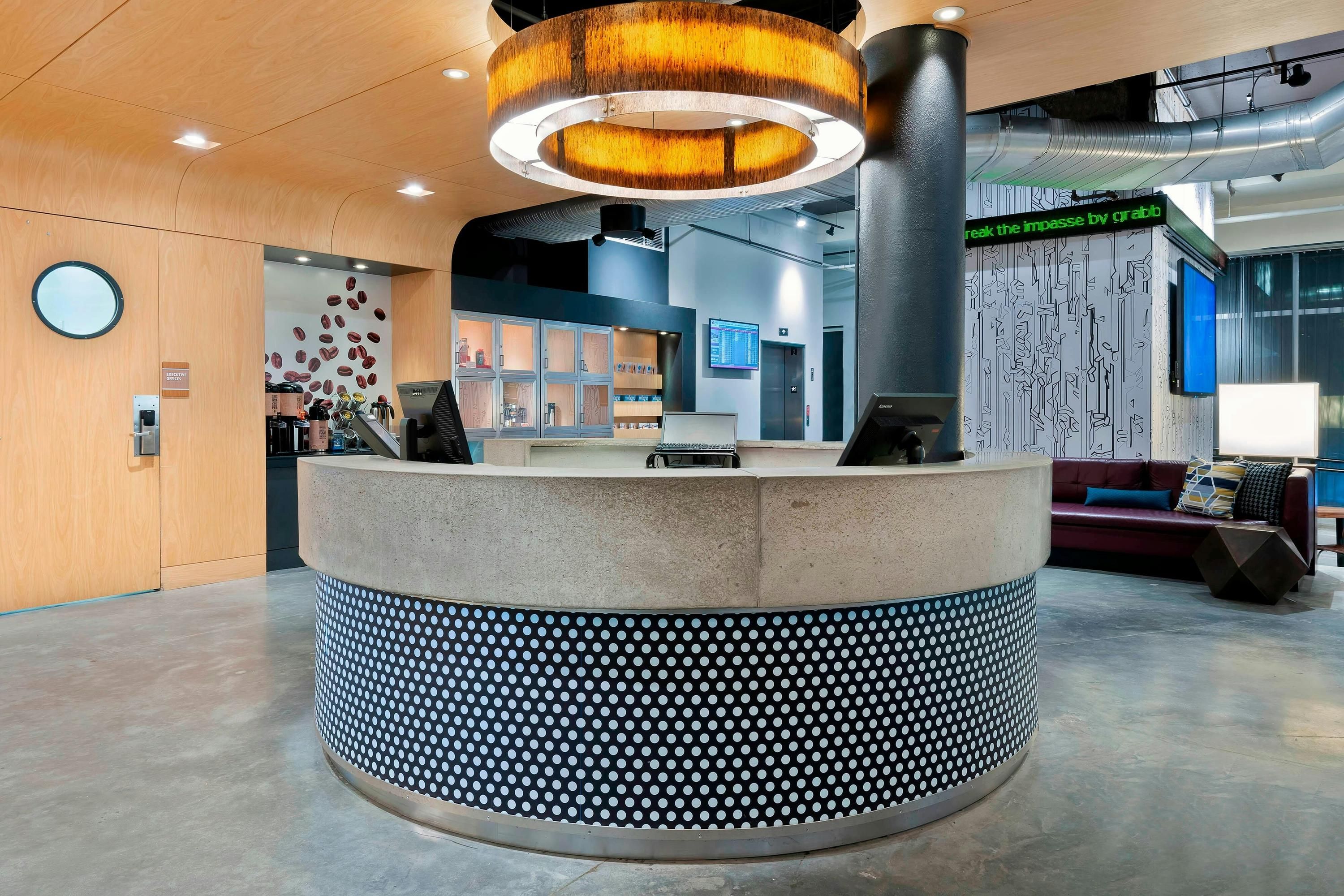 Front desk