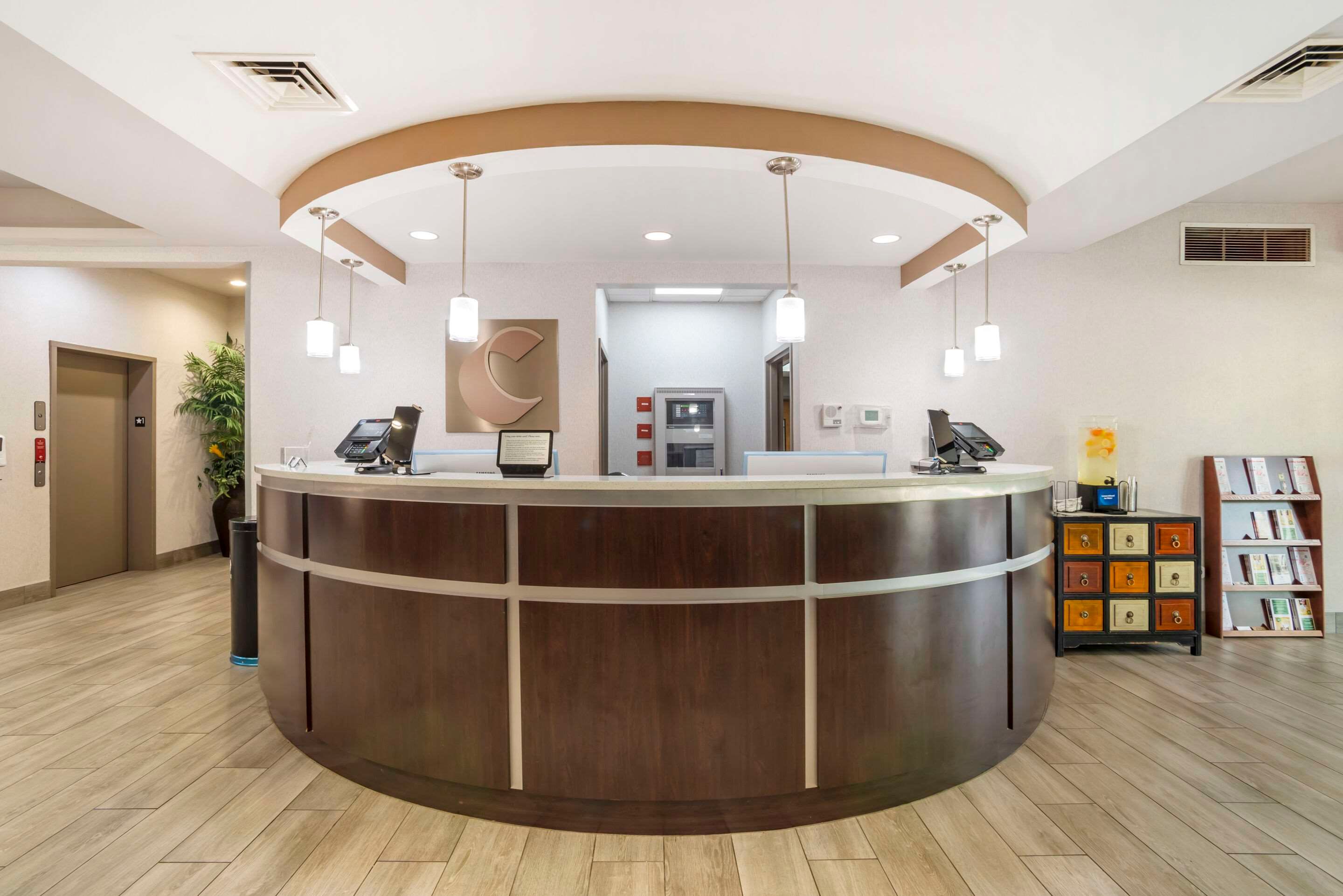Front desk