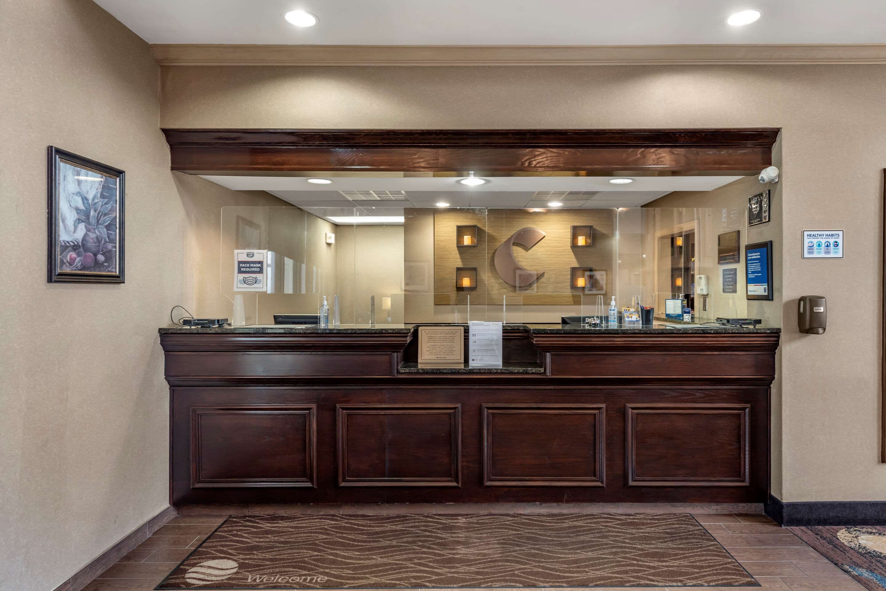 Front desk