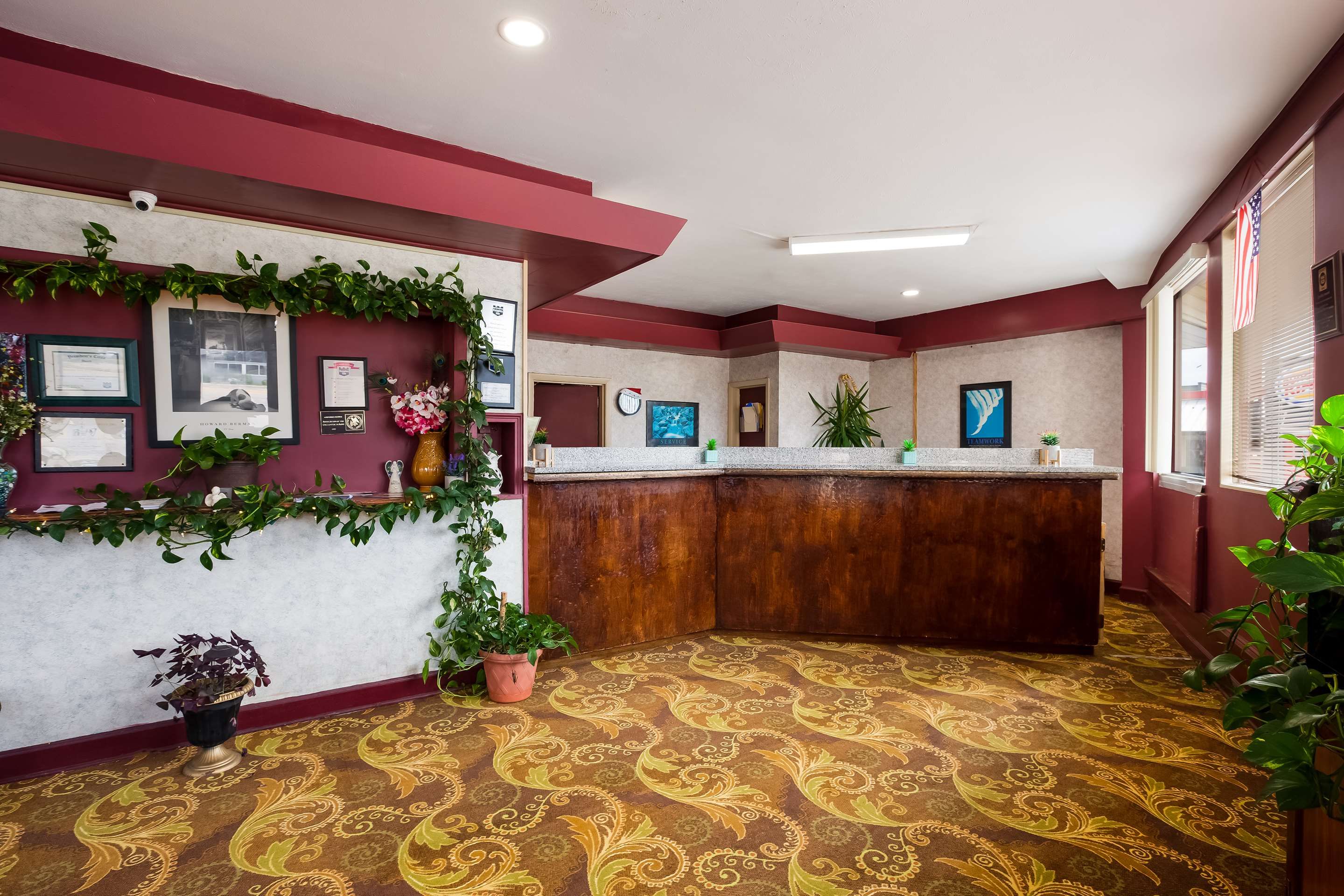 Front desk