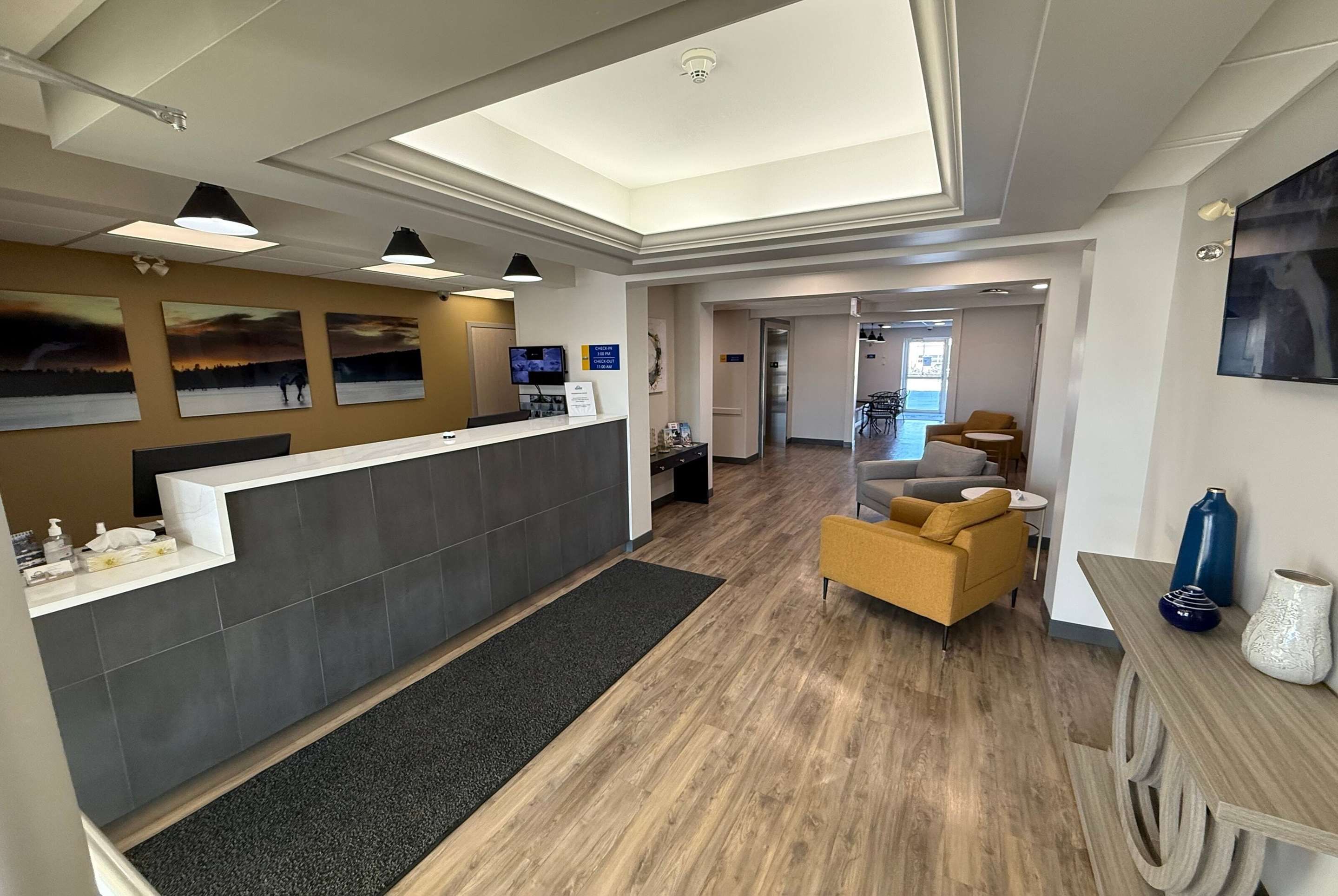Front desk