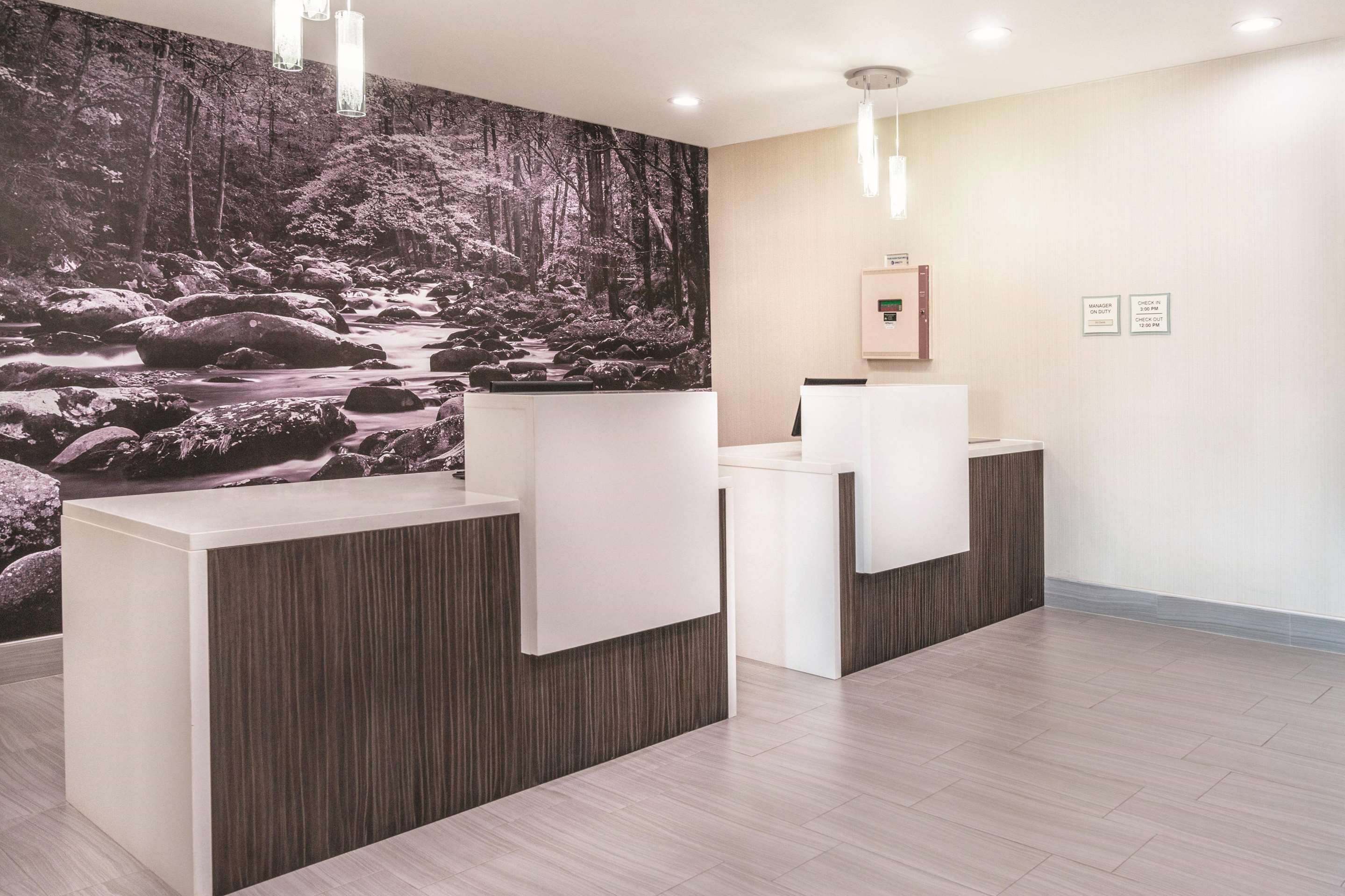 Front desk