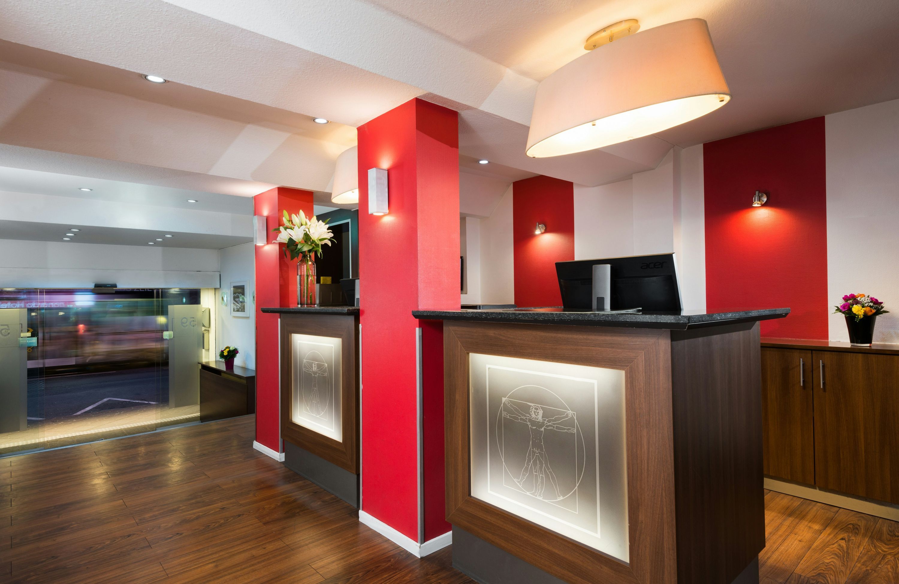 Front desk