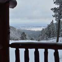 Mountain Crest, Deadwood, Auth/Hand-Hewn,secluded,wifi,sno Mob/Atv,100mi View