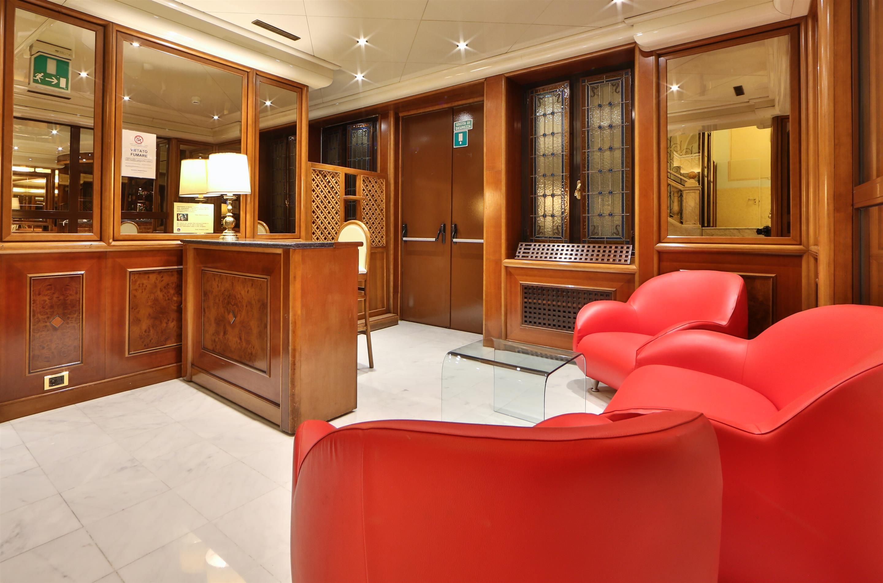 Front desk