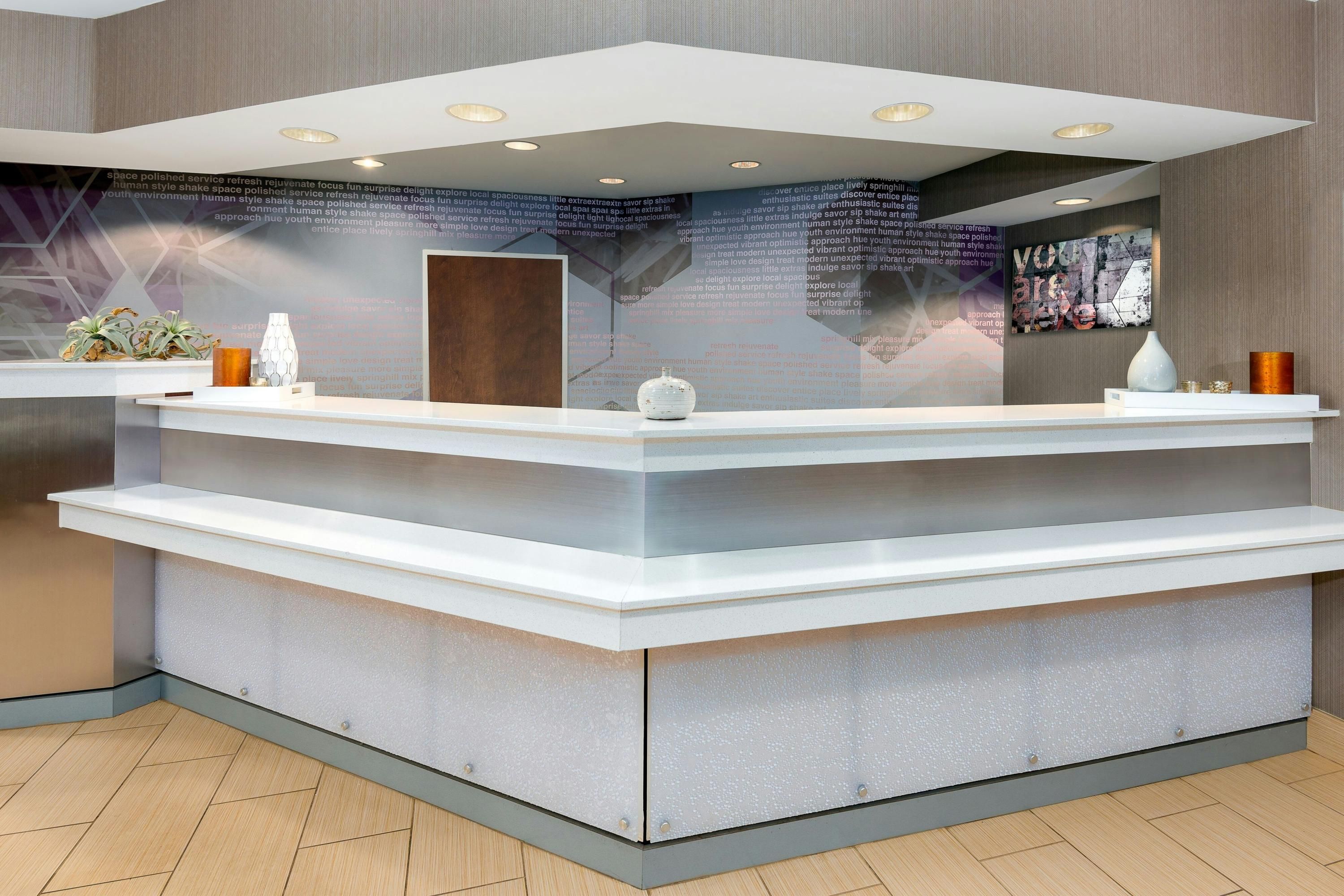 Front desk