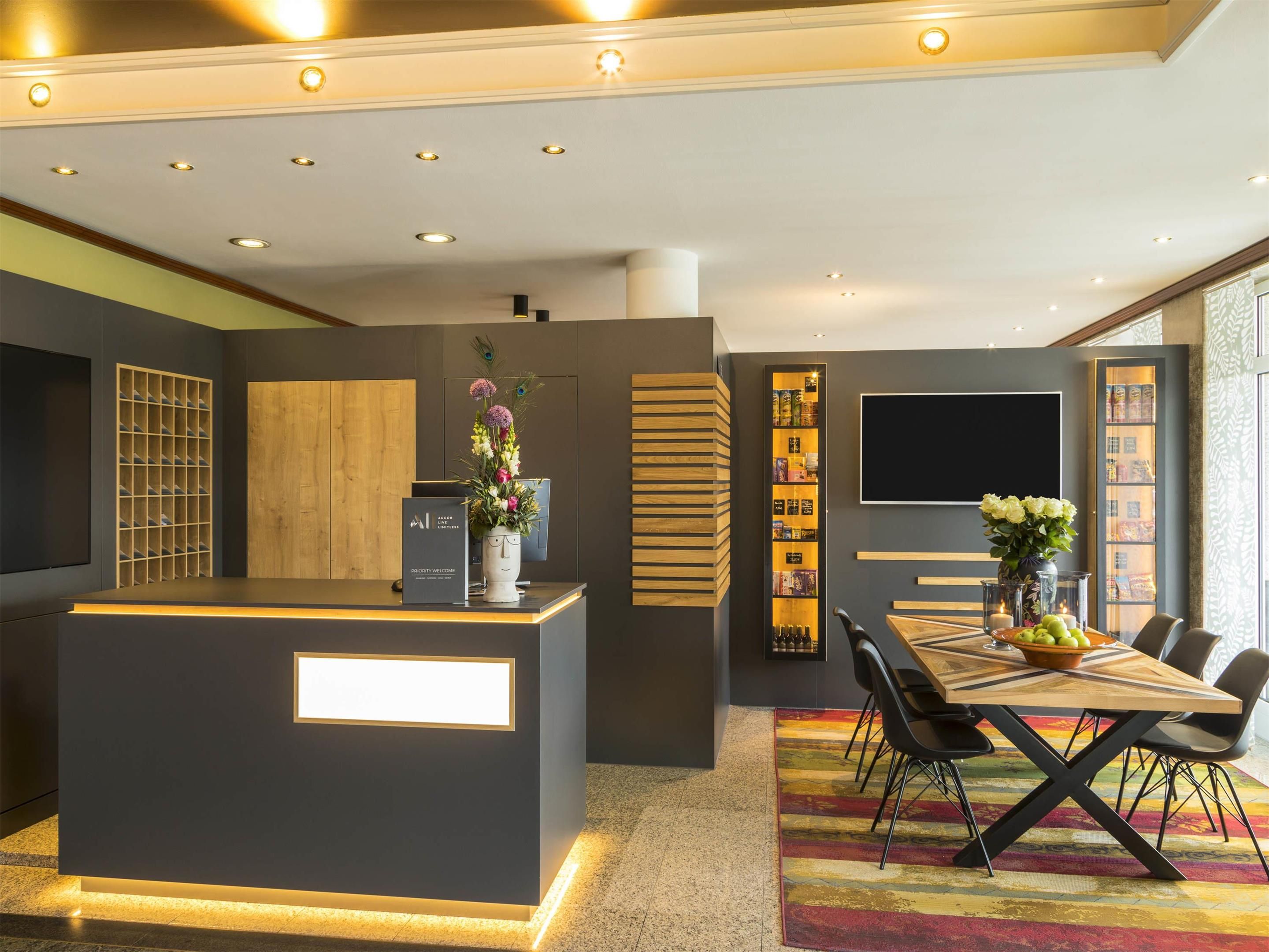 Front desk
