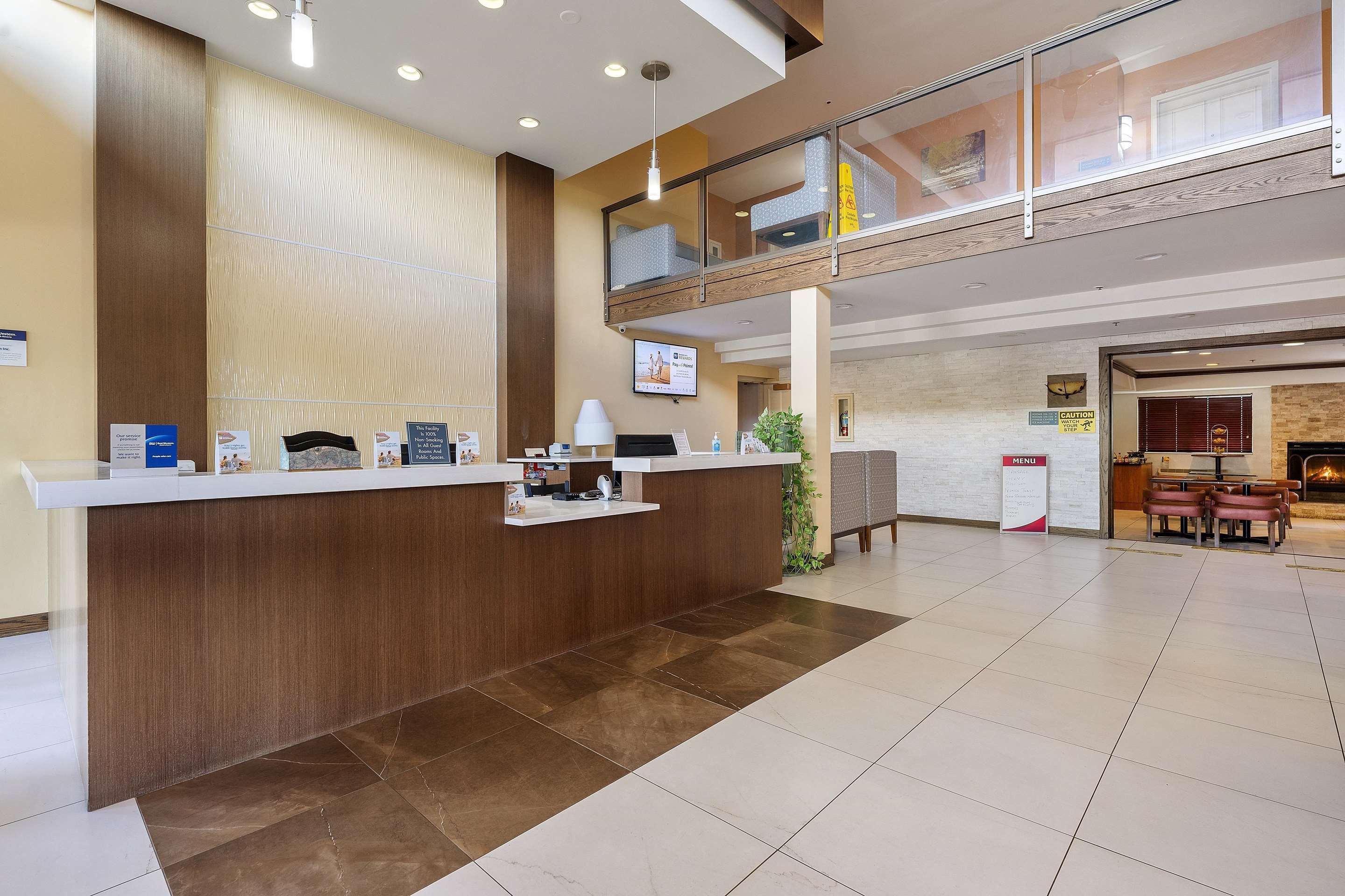 Front desk