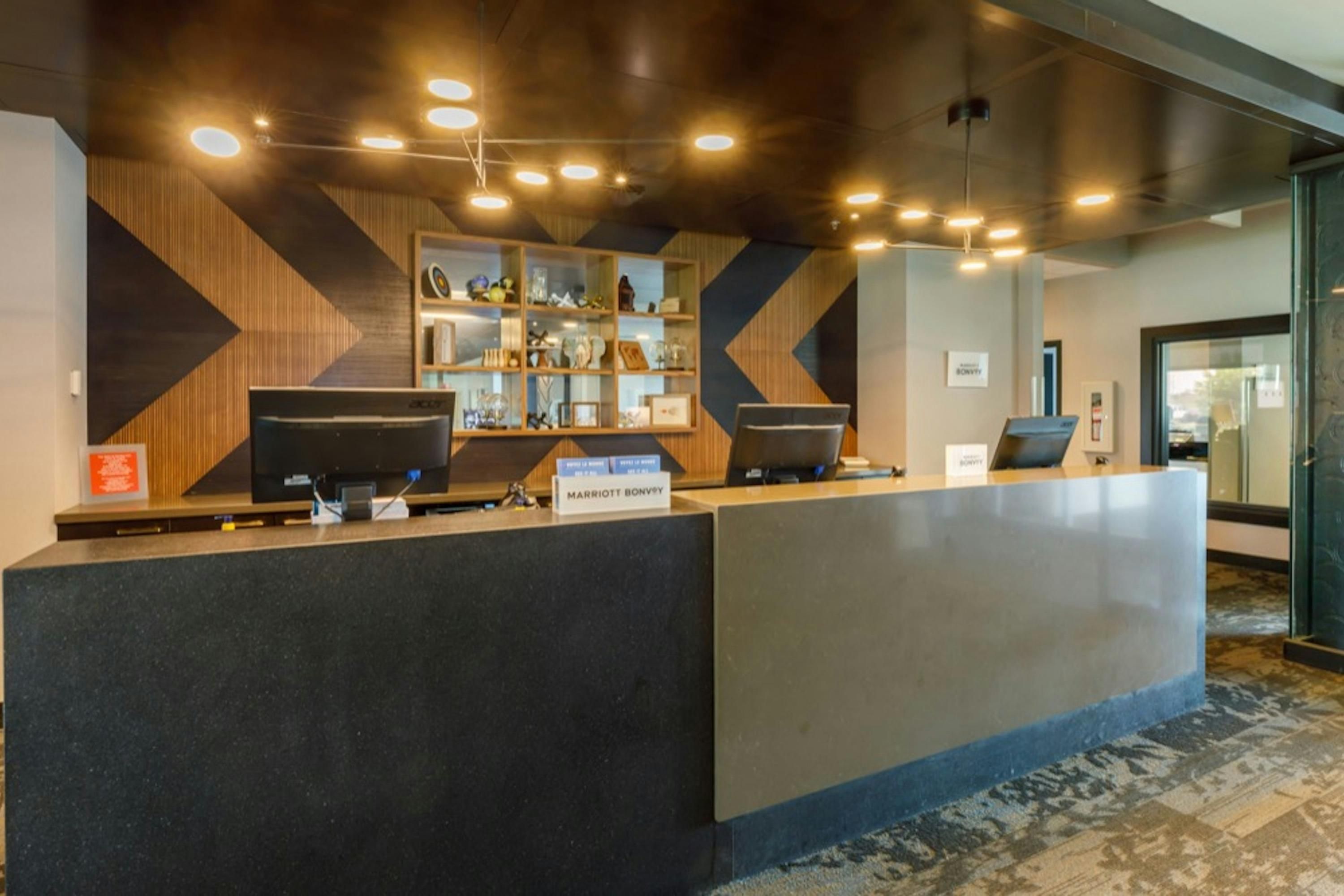 Front desk