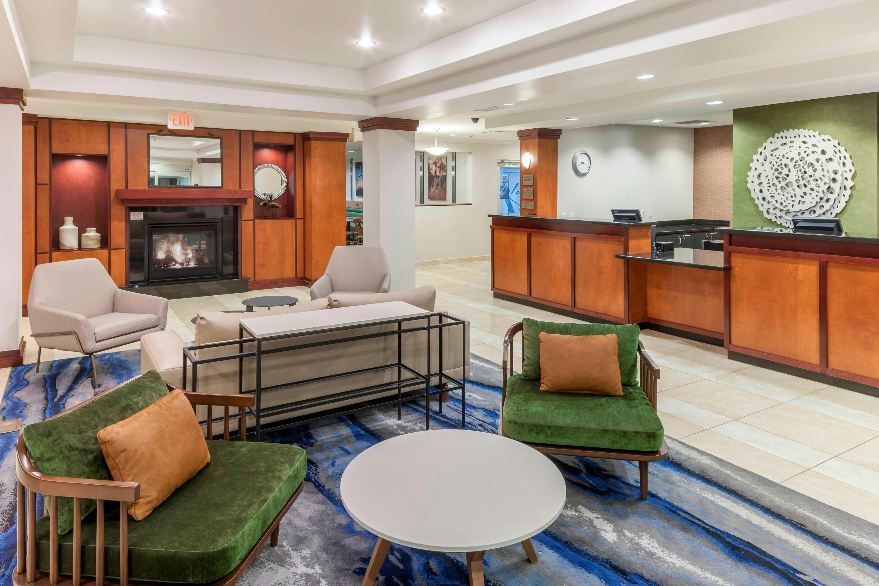 Front desk