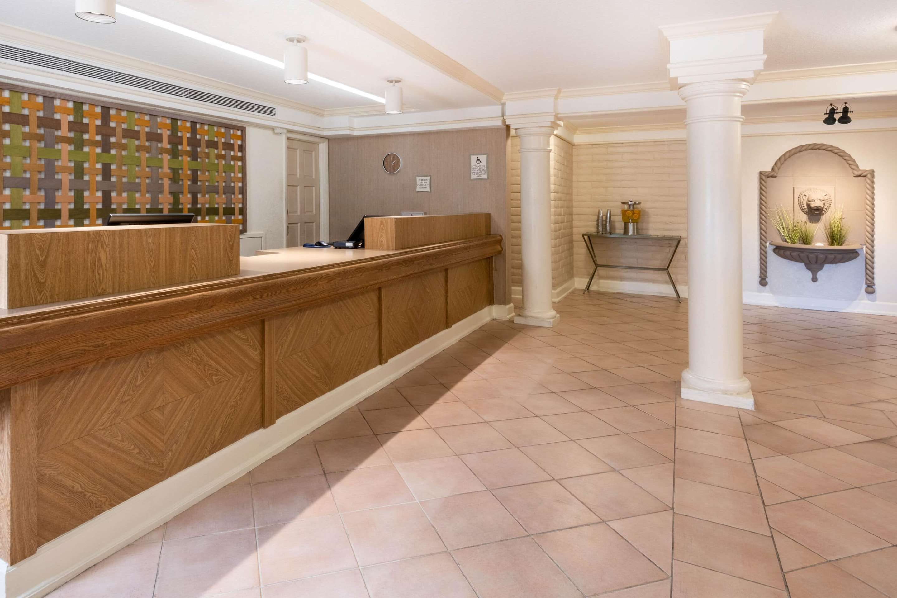 Front desk
