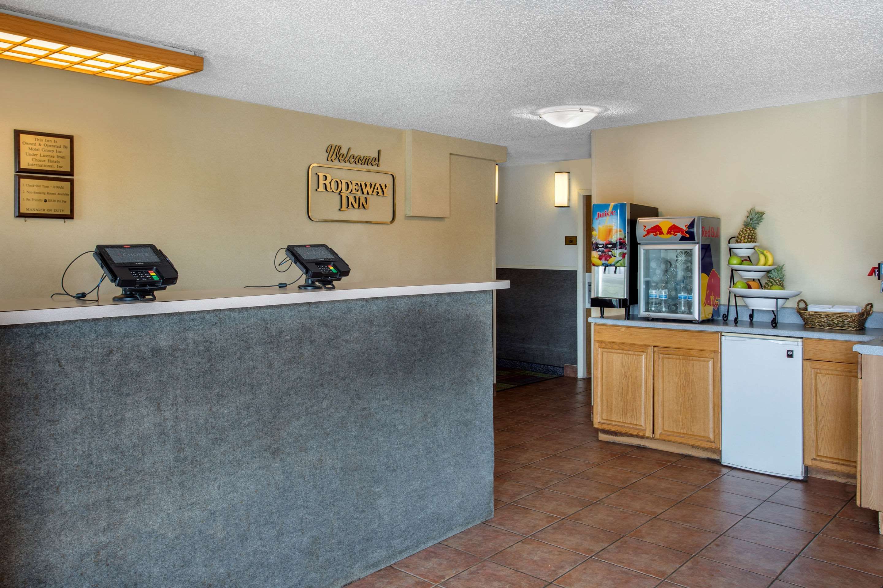 Front desk
