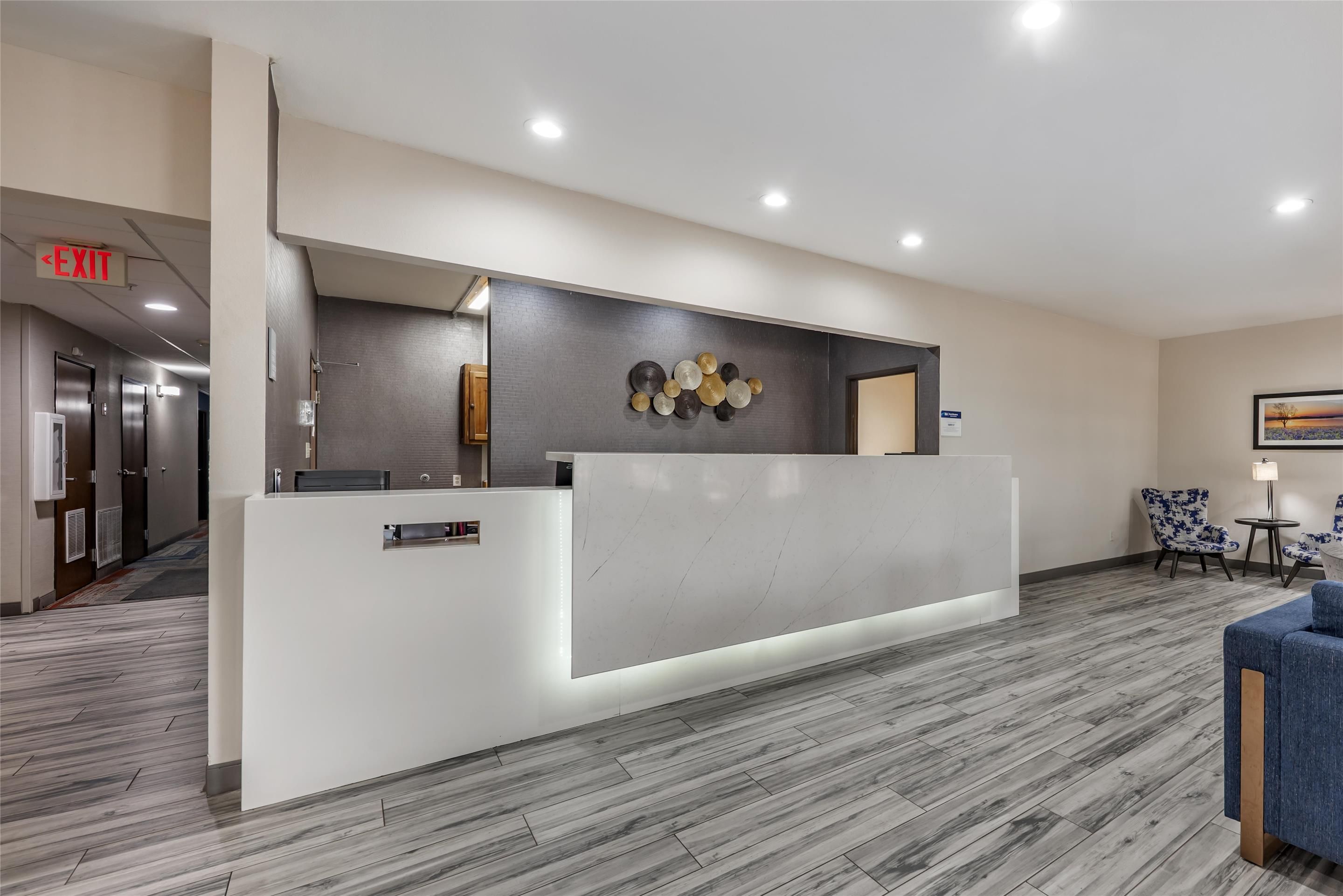 Front desk