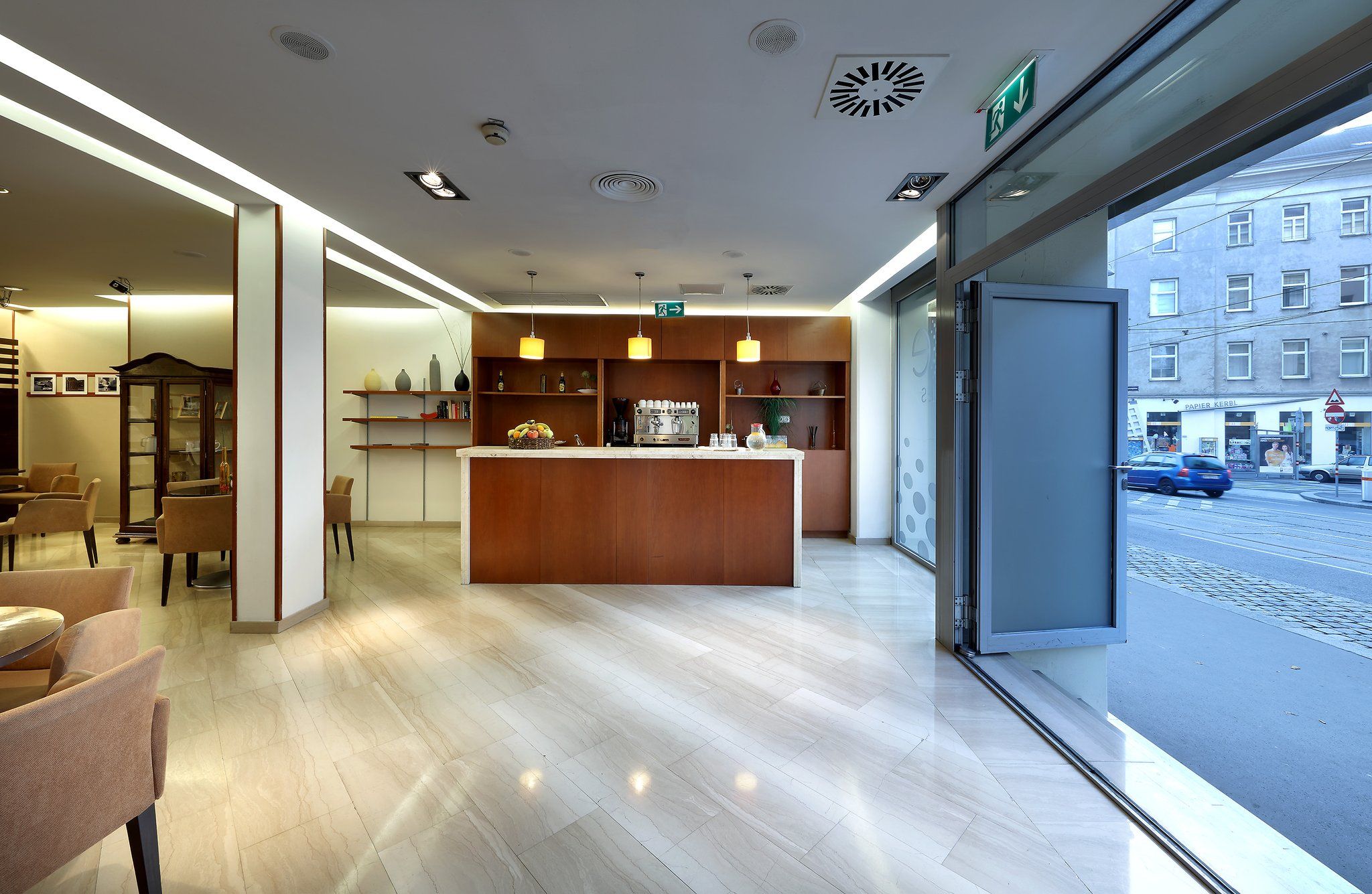 Front desk