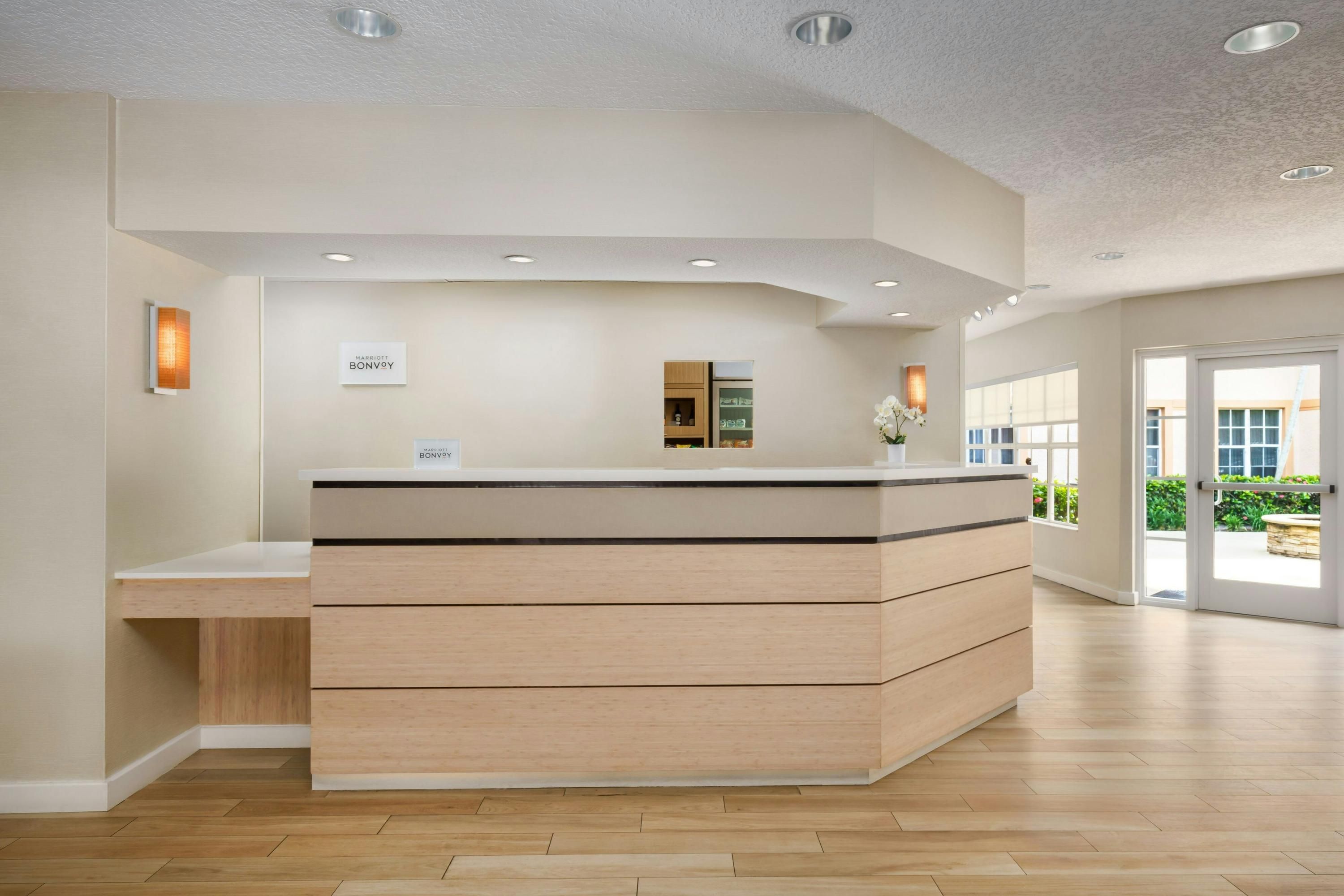 Front desk