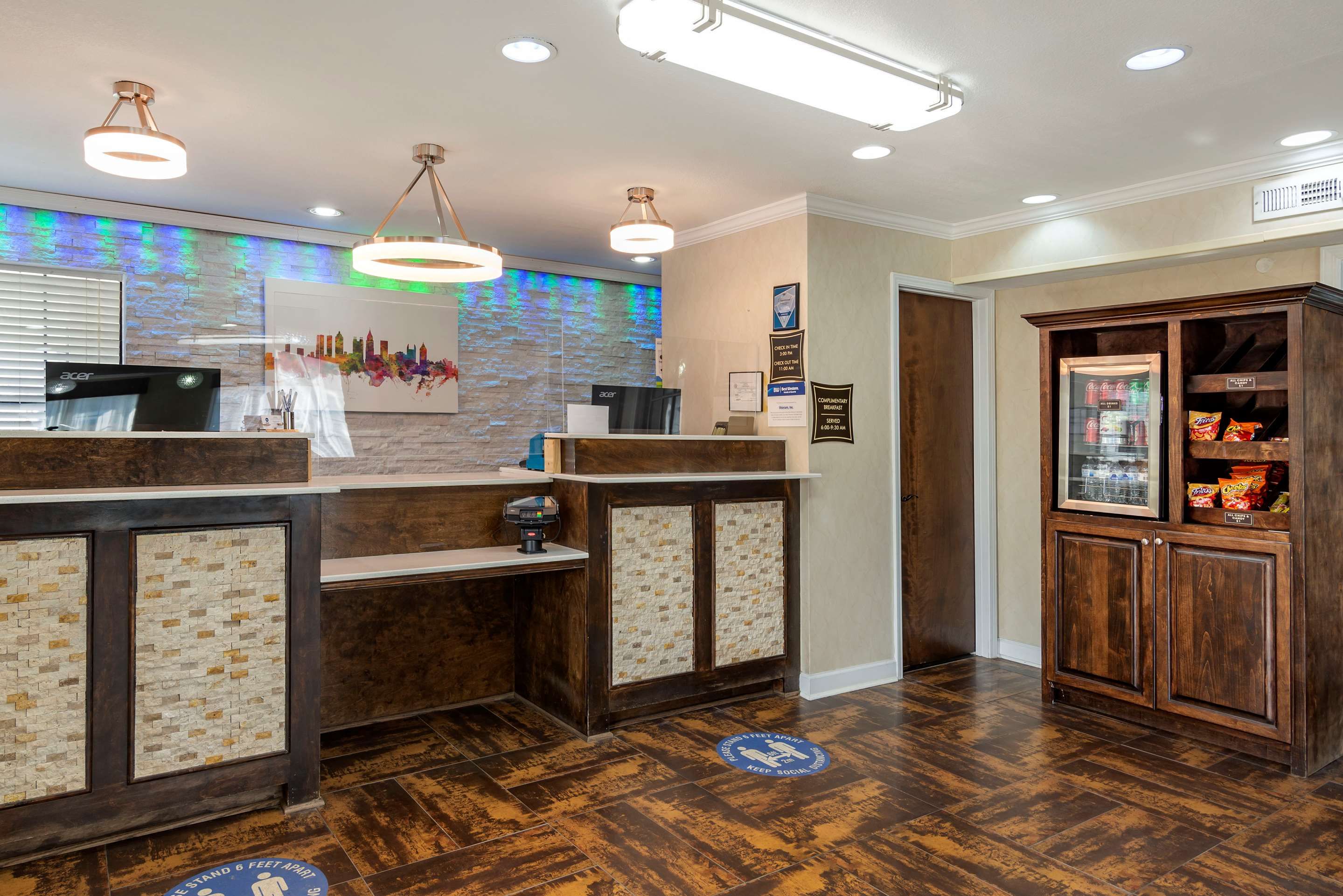 Front desk
