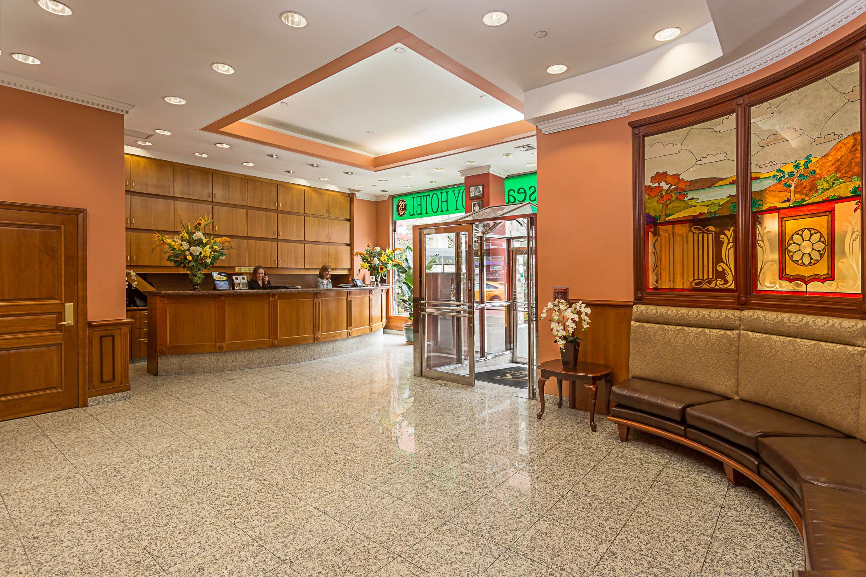 Front desk