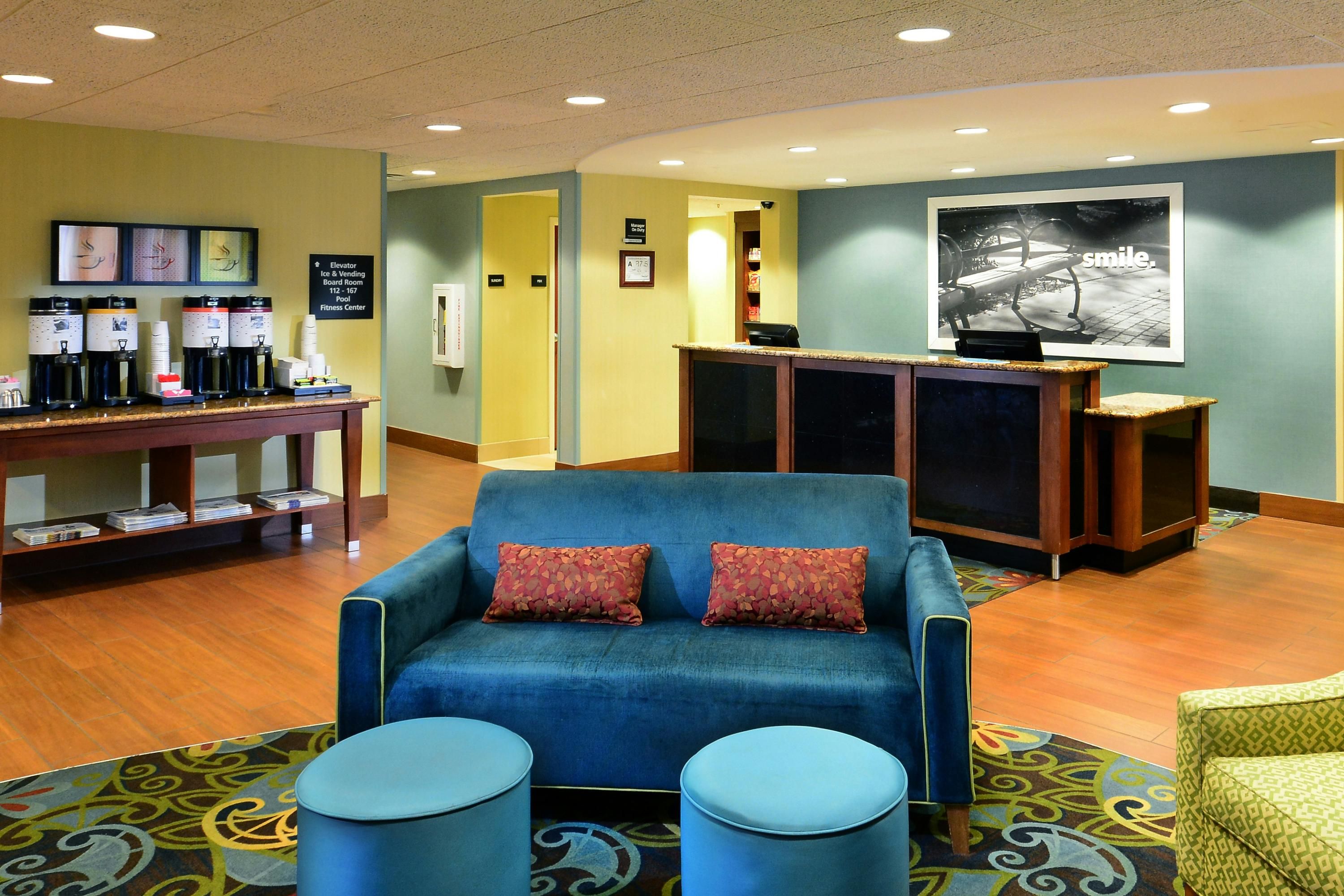 Front desk