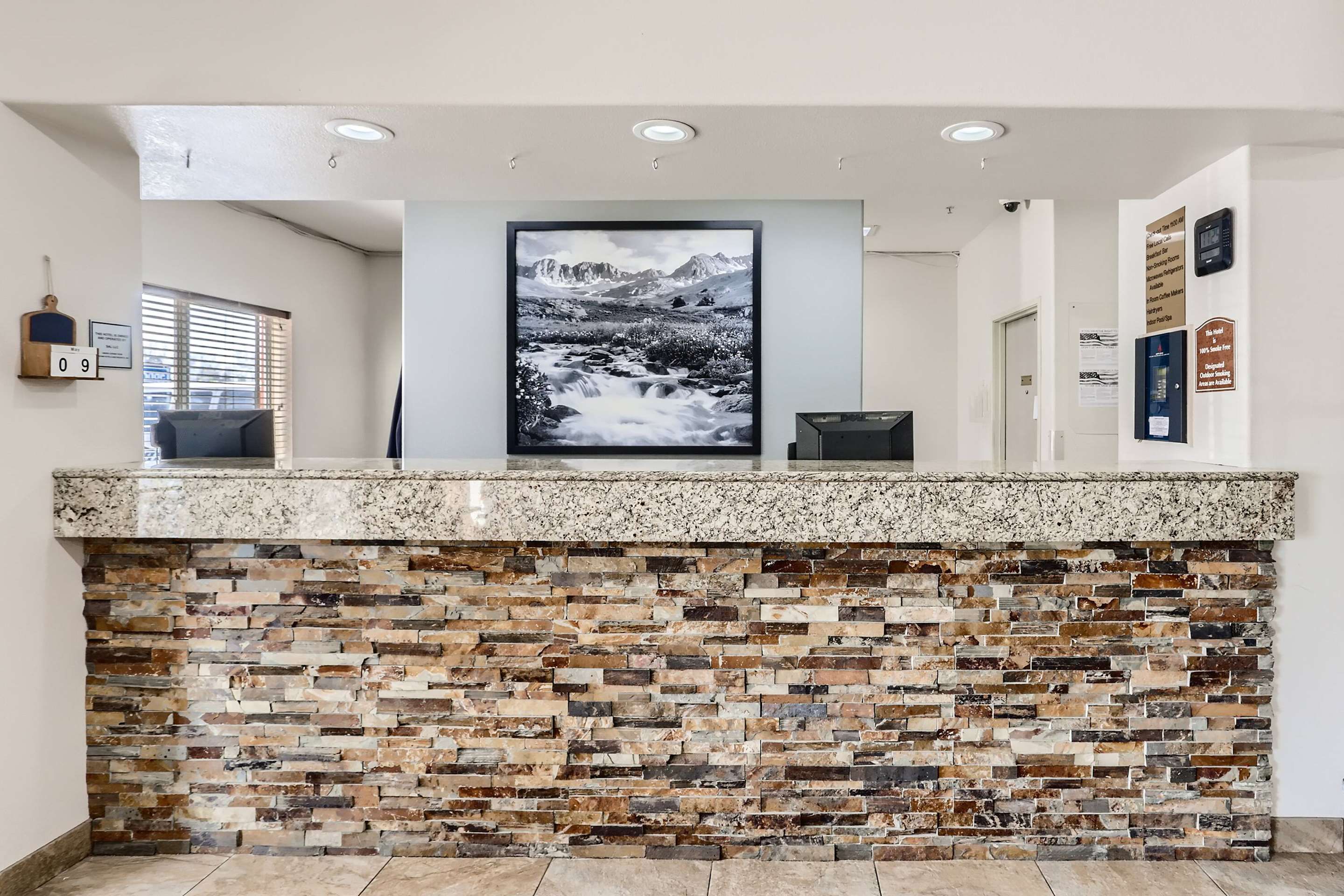 Front desk