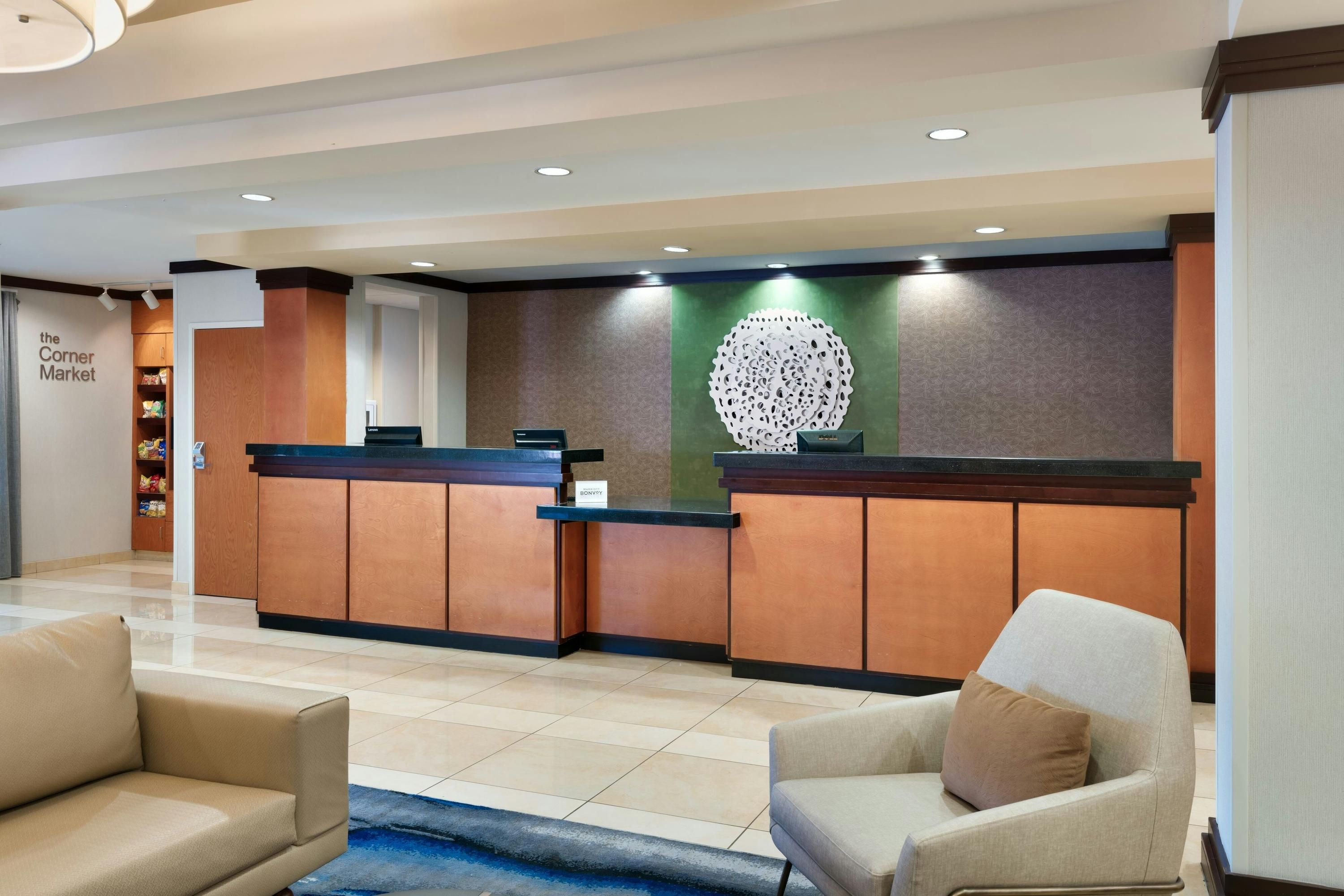 Front desk