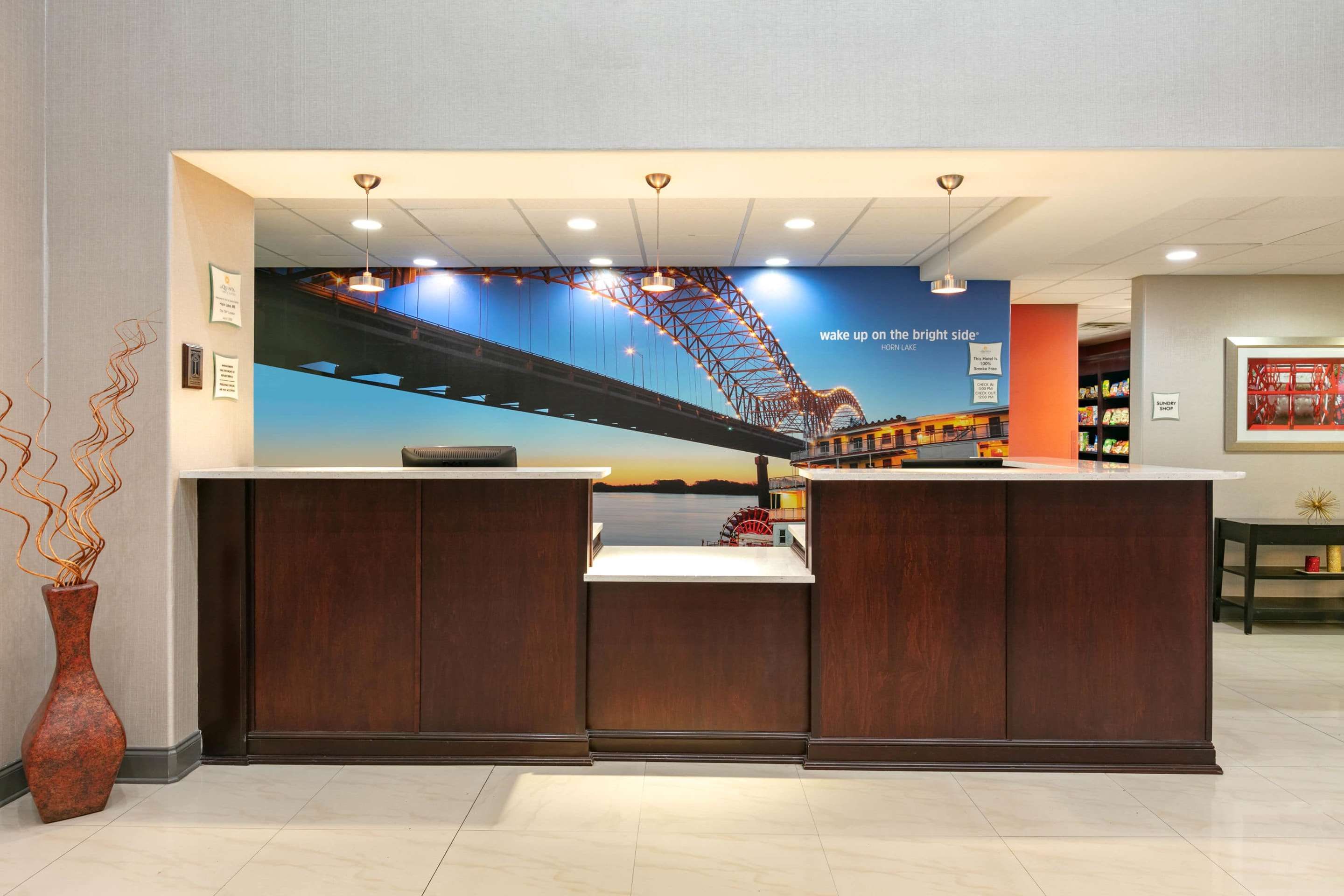 Front desk
