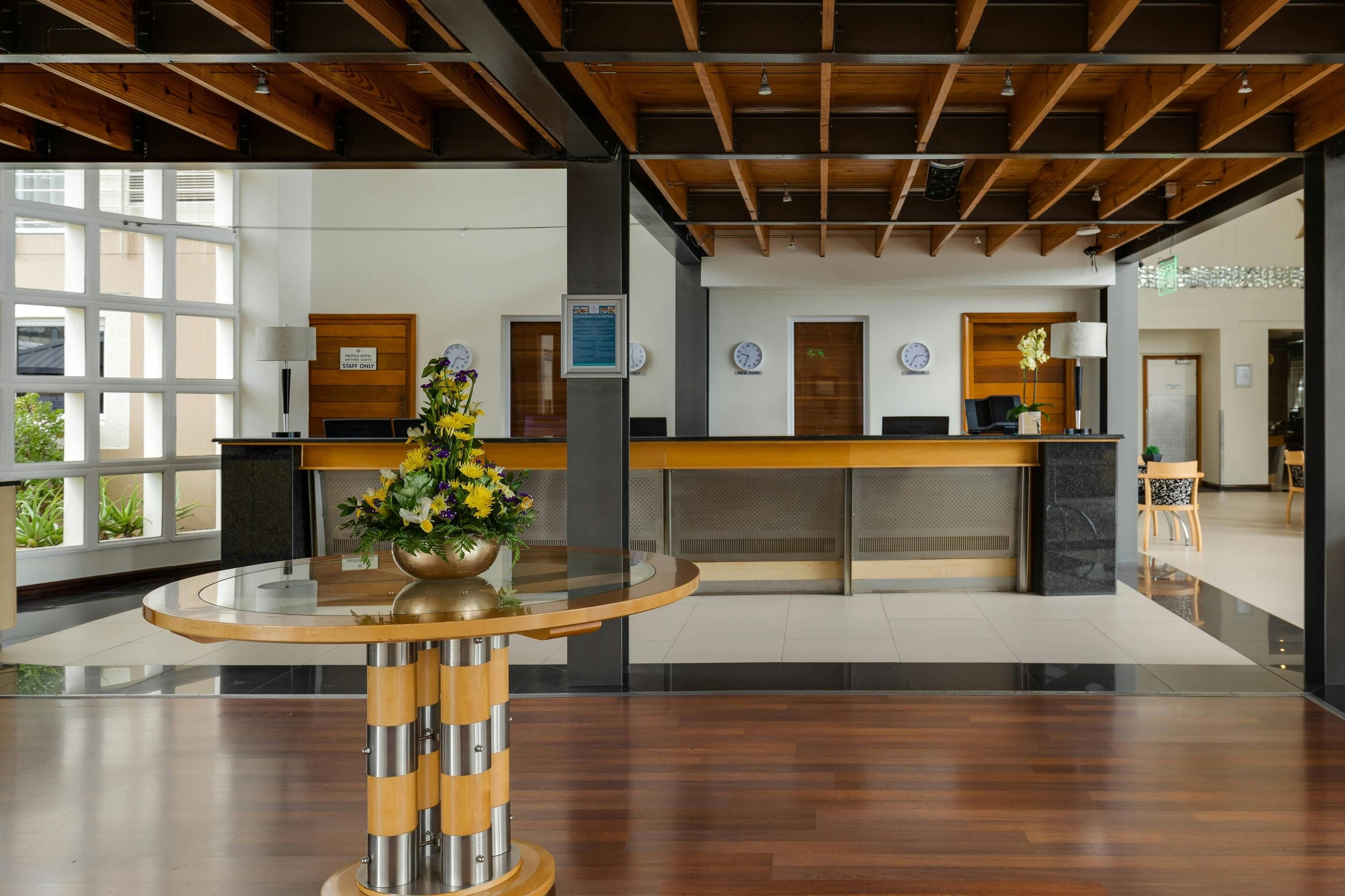 Front desk