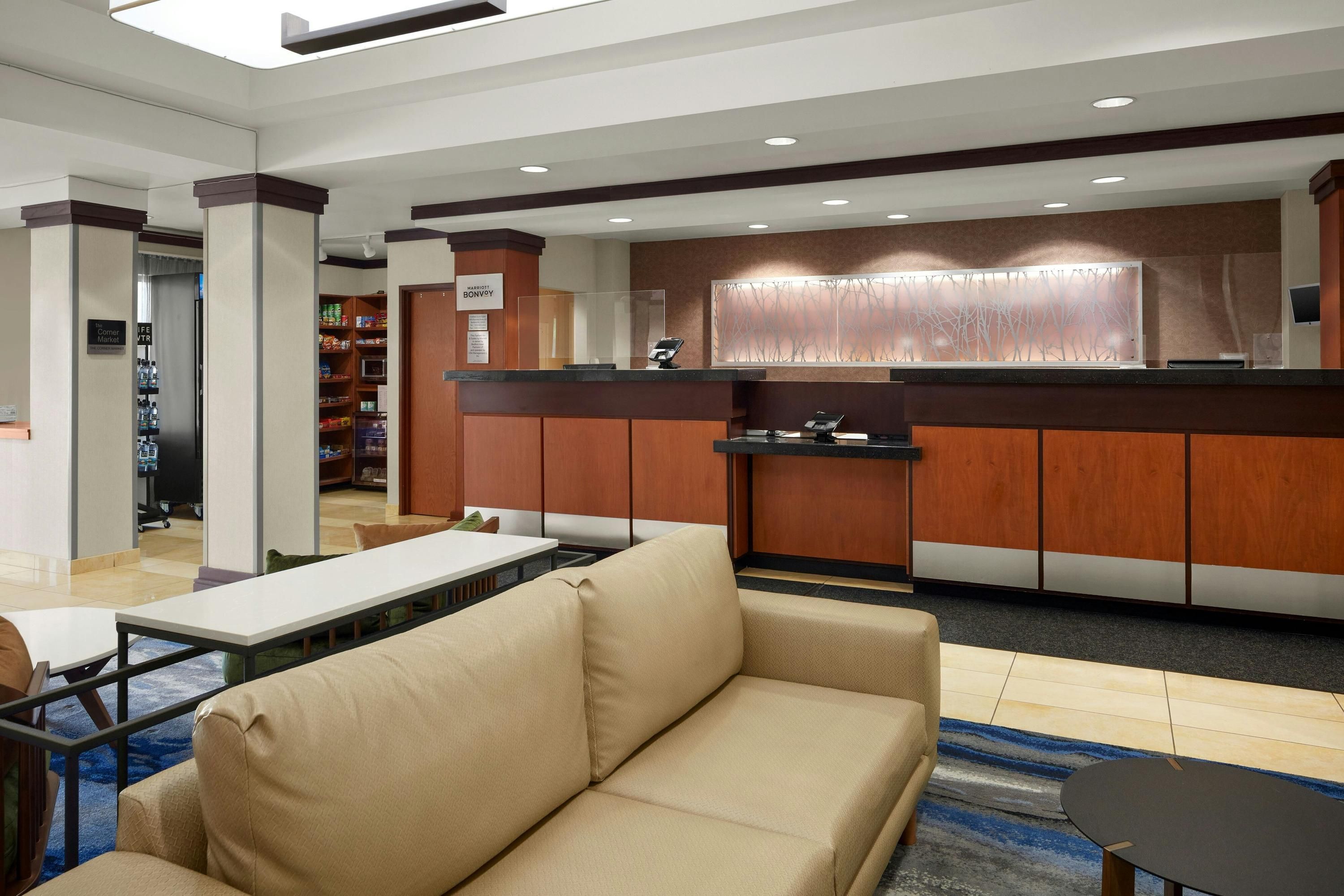 Front desk