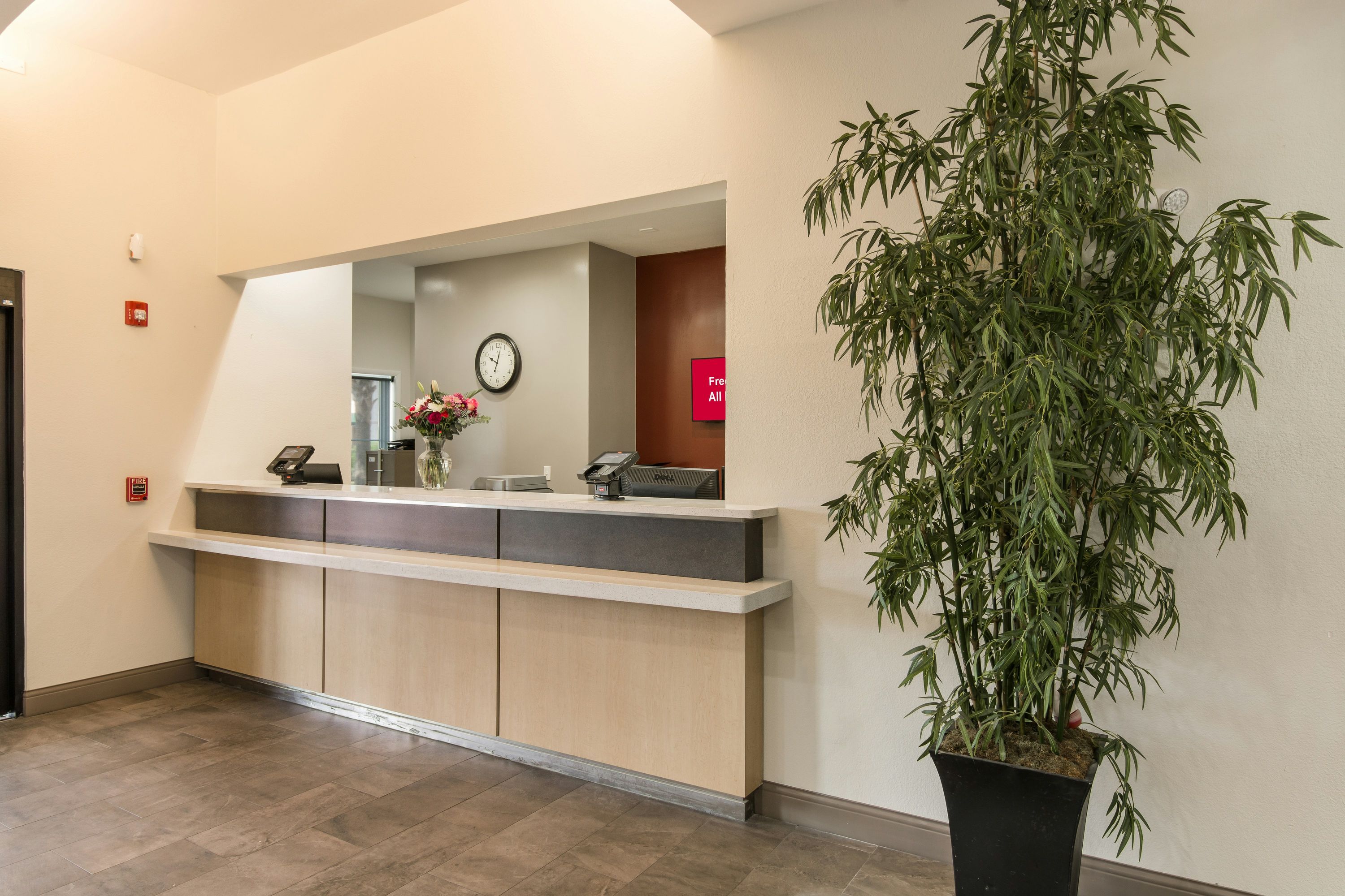 Front desk