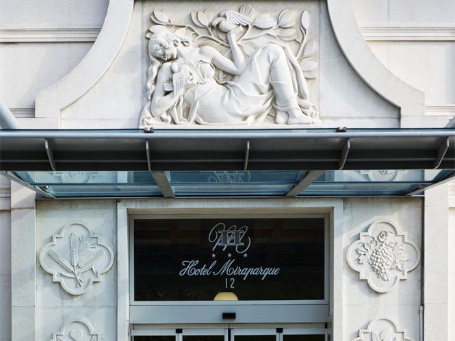 Hotel entrance