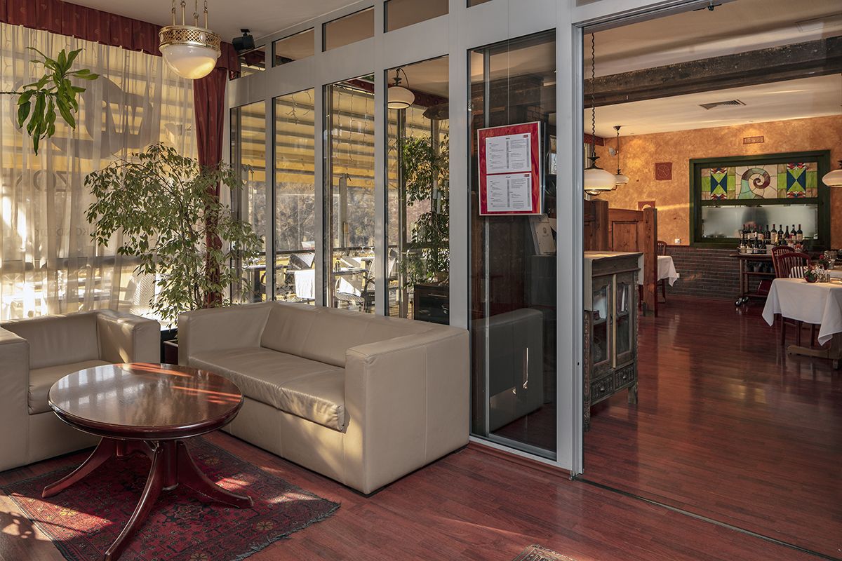 Hotel entrance